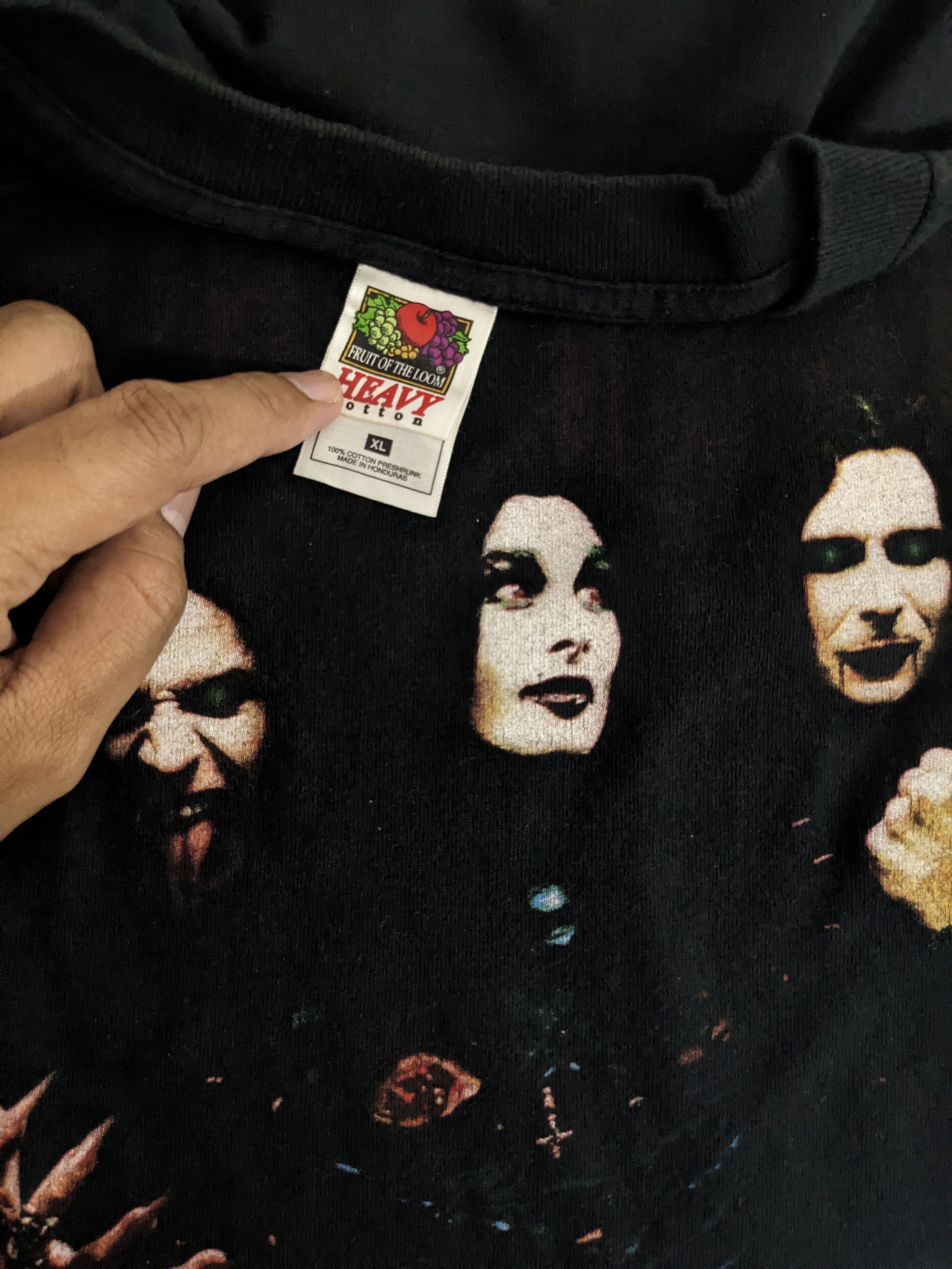 Vintage Vintage Cradle of Filth Death No Strings Attached 1999 Size US XL / EU 56 / 4 - 4 Thumbnail