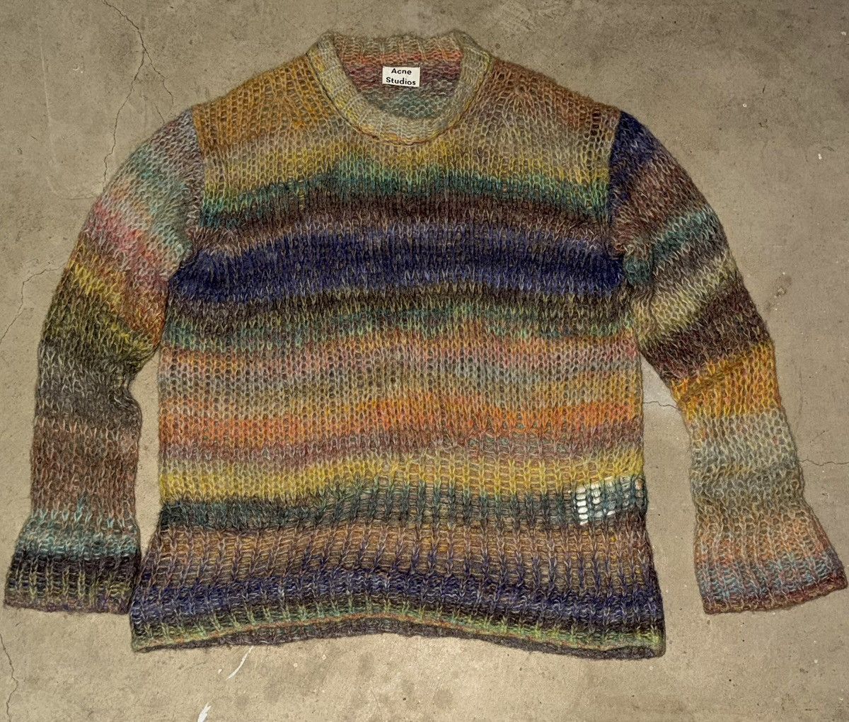 Acne Studios Rare FW21 Acne Studios Mohair Knit 29 Sweatshirt (Fits L) Size US L / EU 52-54 / 3 - 2 Thumbnail