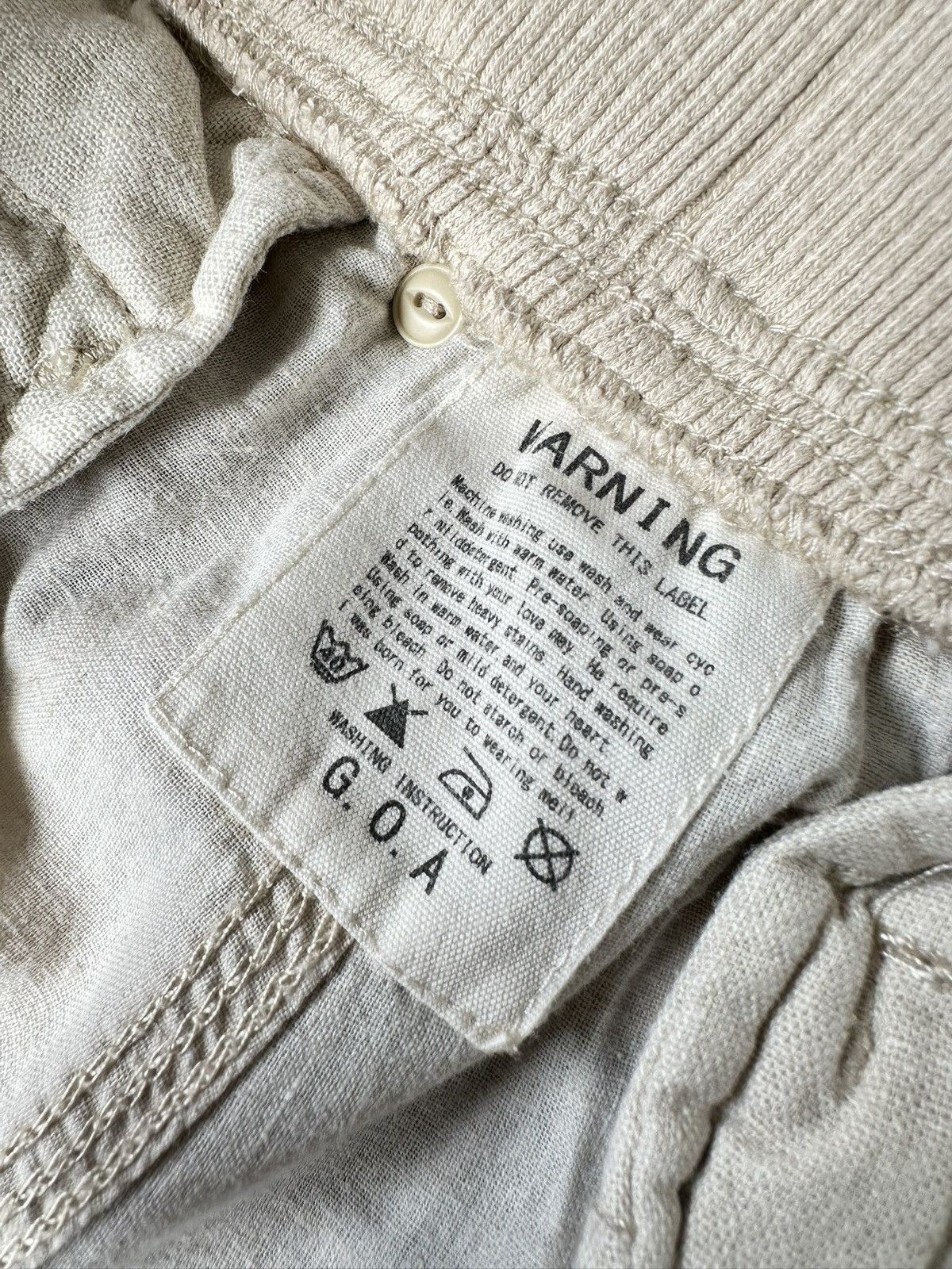 GOA Archive 2000's GOA stylish cargo sweatpants Size US 30 / EU 46 - 14 Thumbnail