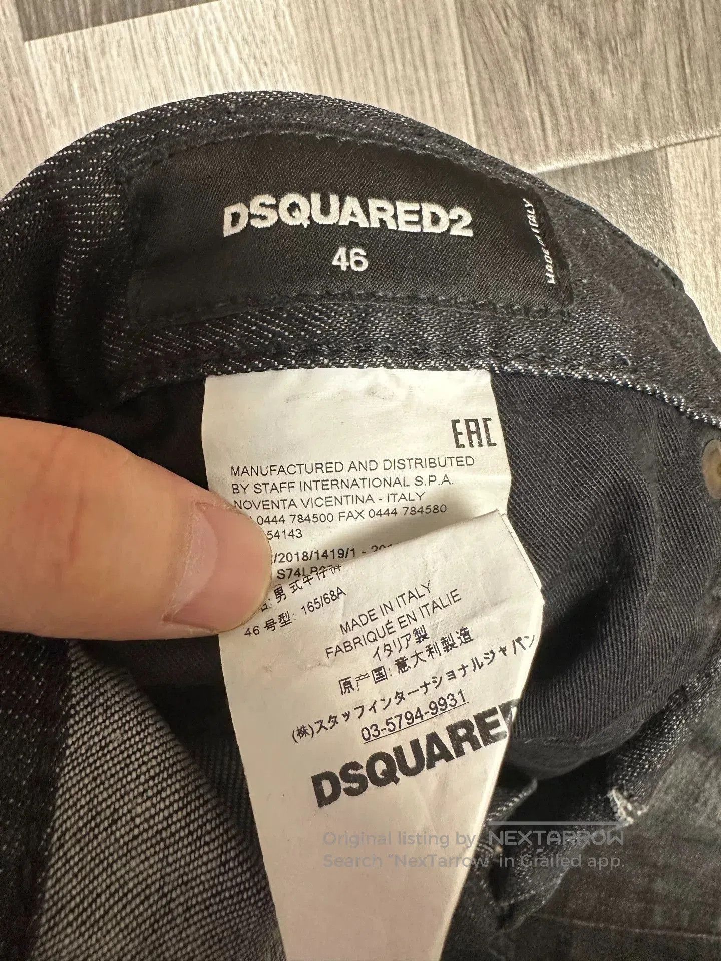 Dsquared2 DSquared2 Black Distressed Denim Jeans 46. Size US 30 / EU 46 - 3 Thumbnail