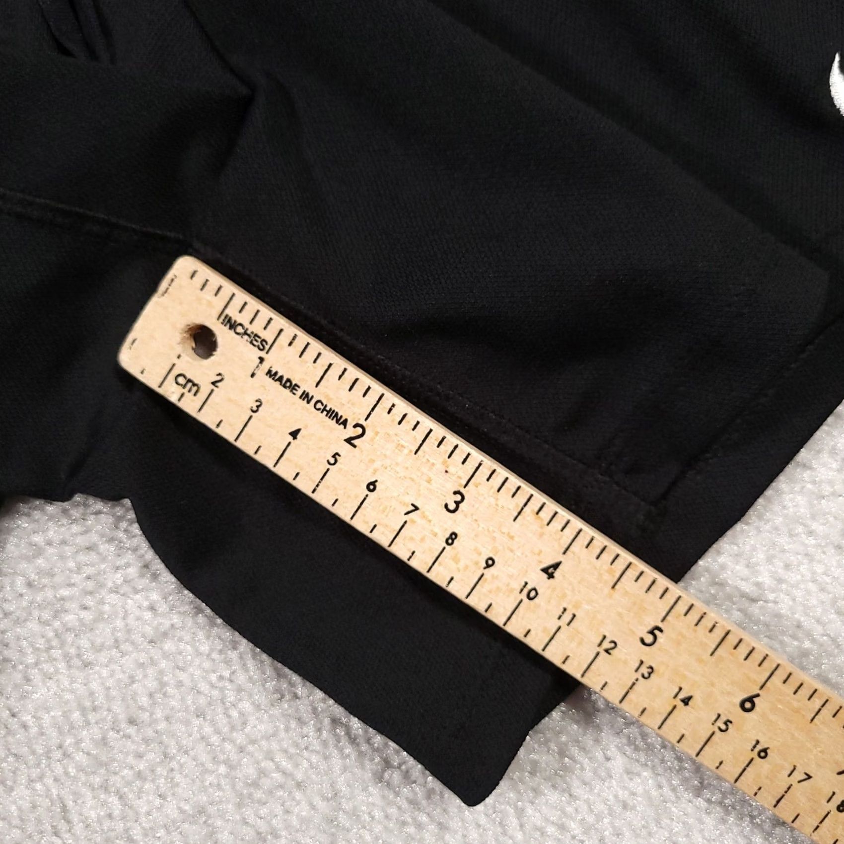 Nike Nike Womens L Dri-Fit Running Shorts Black Logo Drawstring Ladies Size 36" / US 14 / IT 50 - 5 Thumbnail
