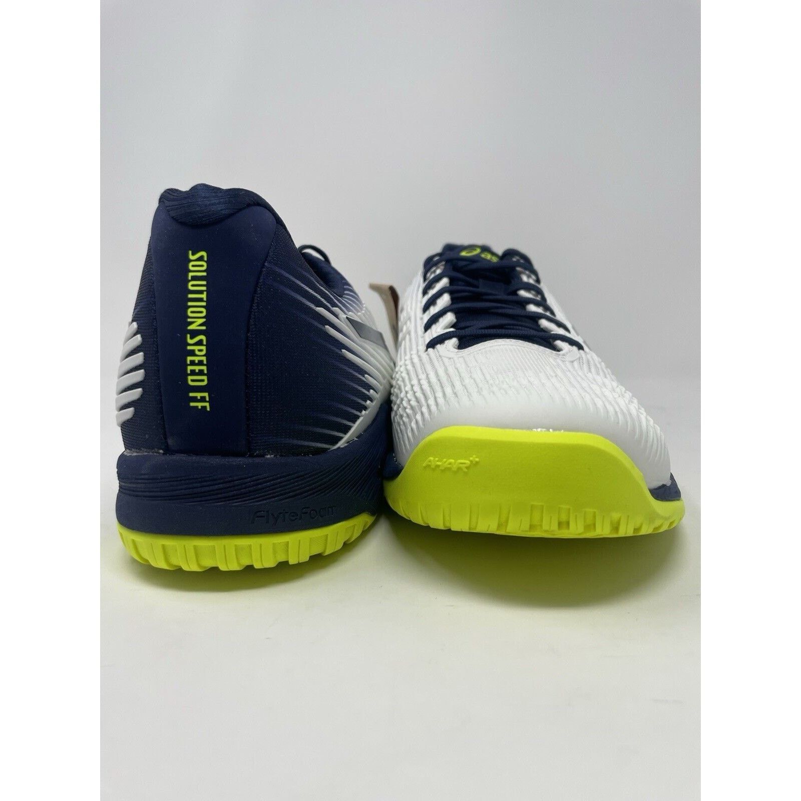 Asics Asics Solution Speed FF Tennis Shoes White Blue Mens Size 15 Size US 15 / EU 48 - 10 Thumbnail