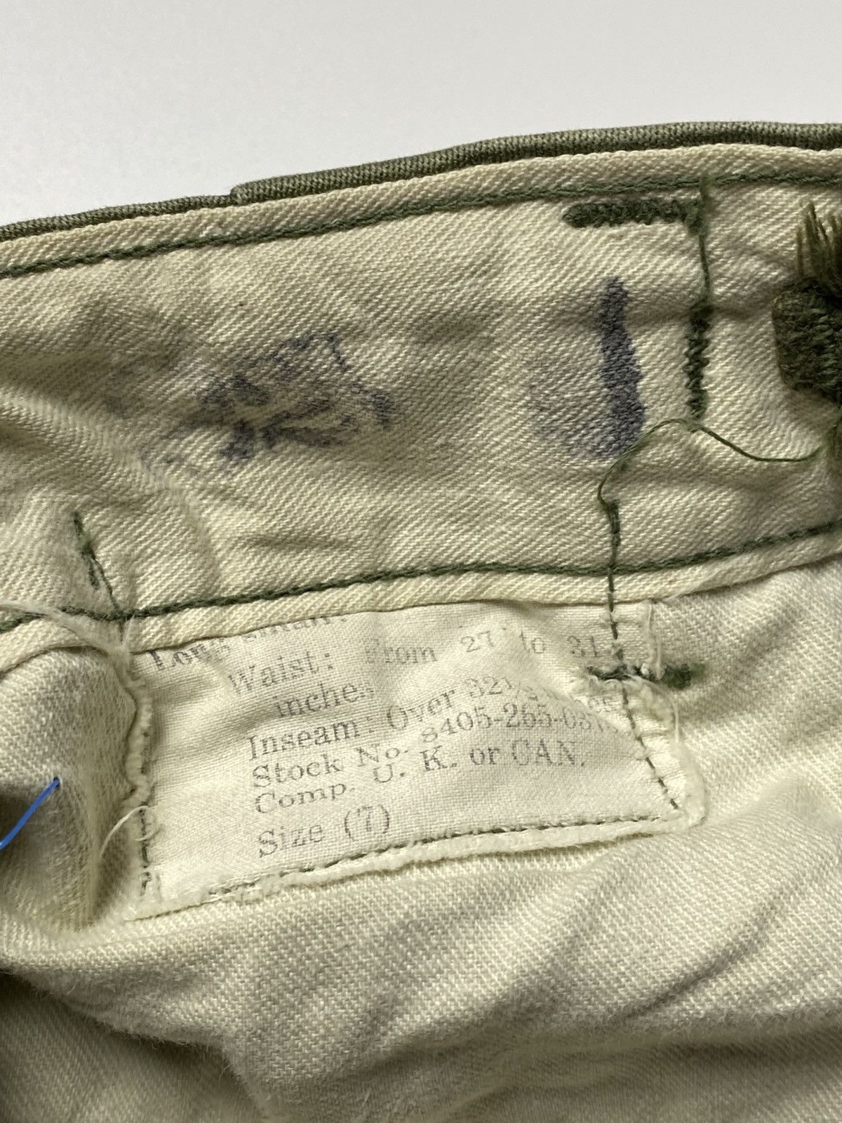 Nigel Cabourn OG 107 TYPE II M-51 CARGO TROUSER Size US 32 / EU 48 - 9 Thumbnail