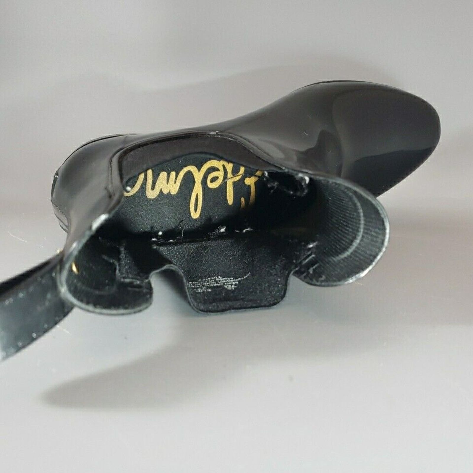 Sam Edelman Sam Edelman Tinsley Pull-On Rain Boot Black Patent - Size 7M Size US 7 / IT 37 - 11 Thumbnail