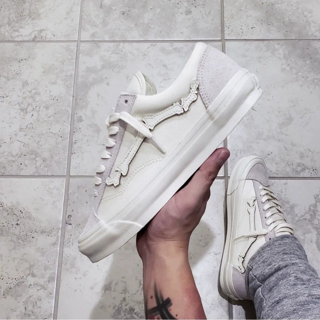Blends Blends x Vault by Vans Magic Tape White 42 Size US 9 / EU 42 - 4 Thumbnail