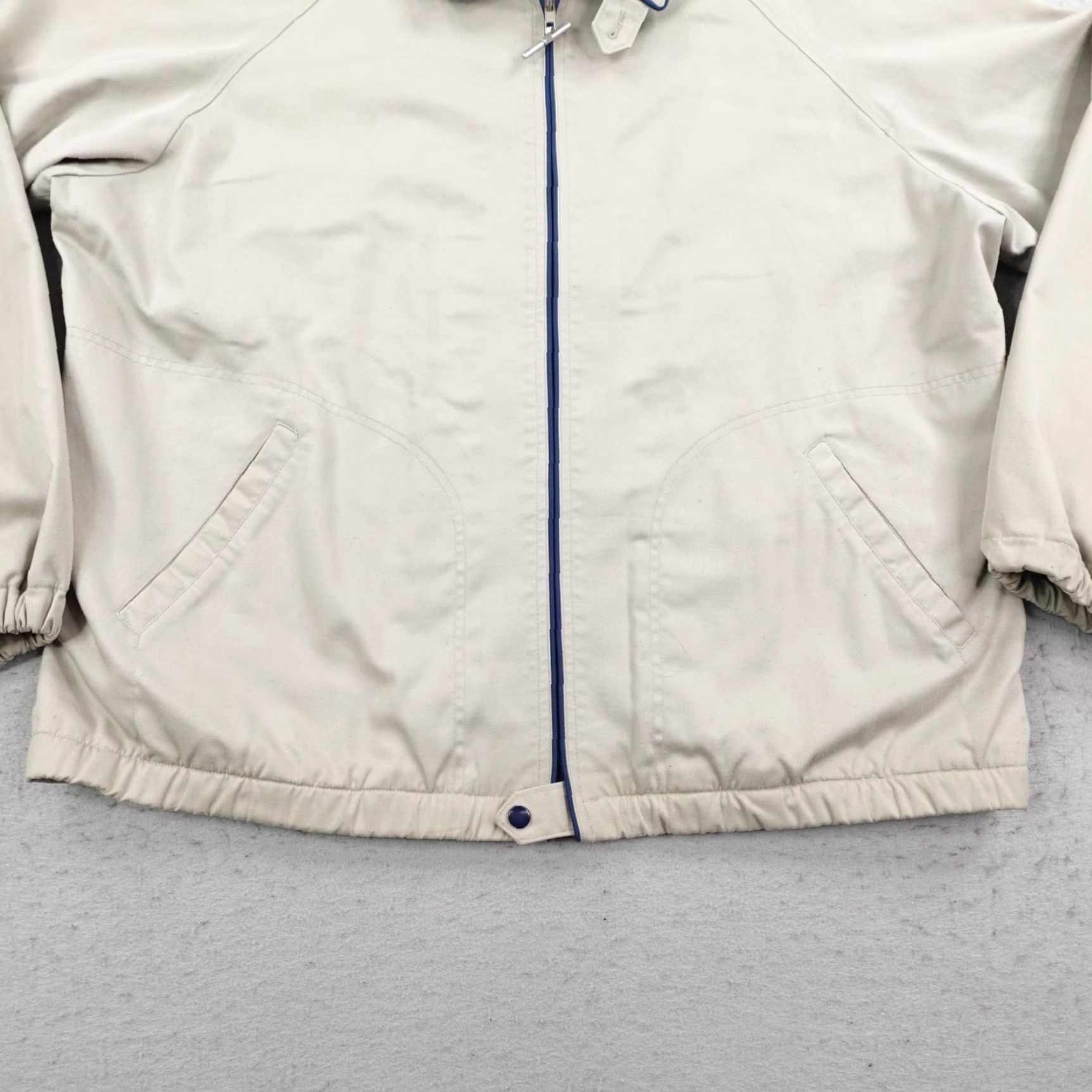 Vintage VINTAGE Mighty Mac Jacket Mens Large Beige Out O'Gloucester Deck Sailing Size US L / EU 52-54 / 3 - 4 Thumbnail