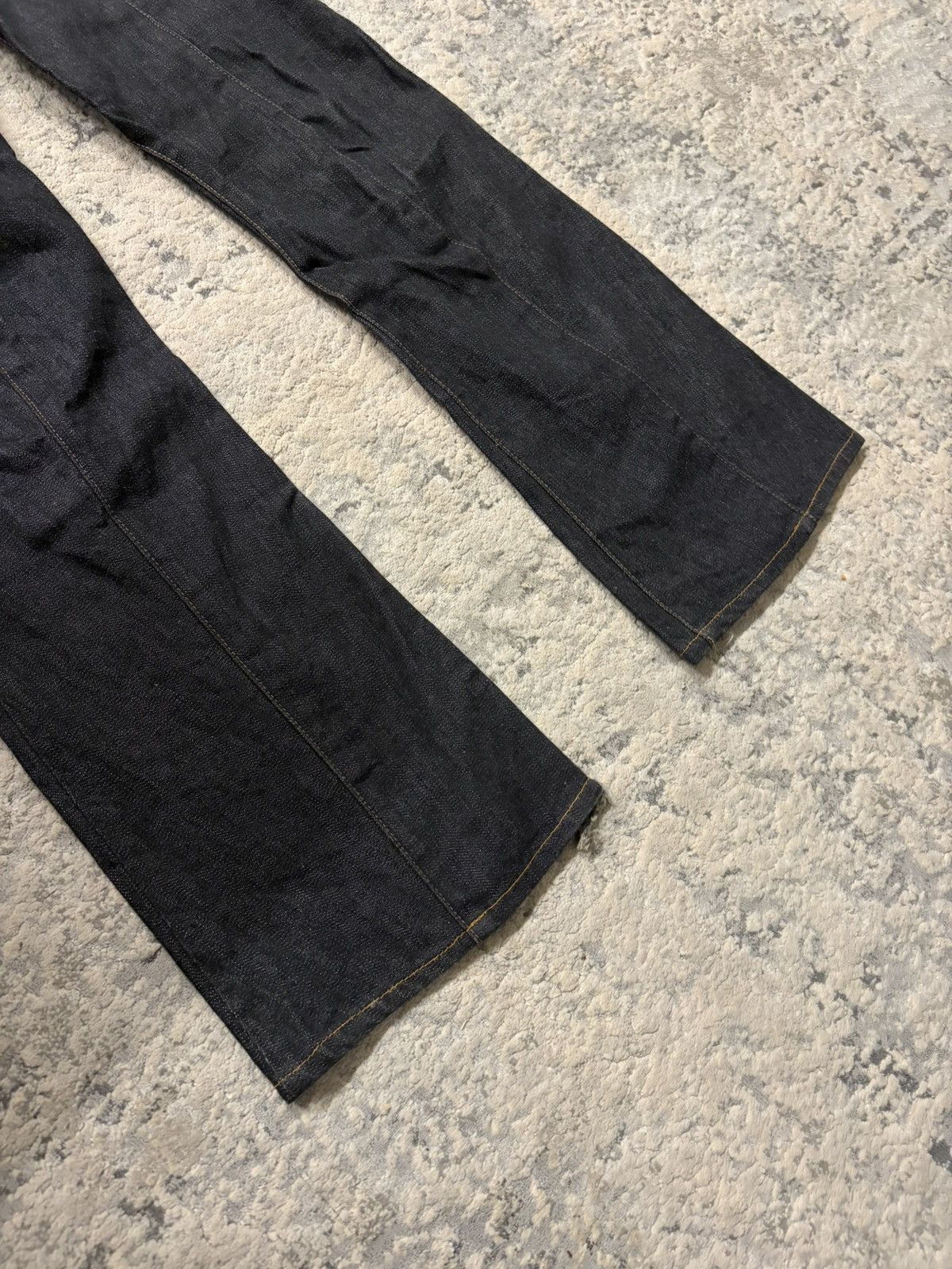 Obelisk Marquis - Black Bootcut Cowboy Jeans Size US 34 / EU 50 - 5 Thumbnail