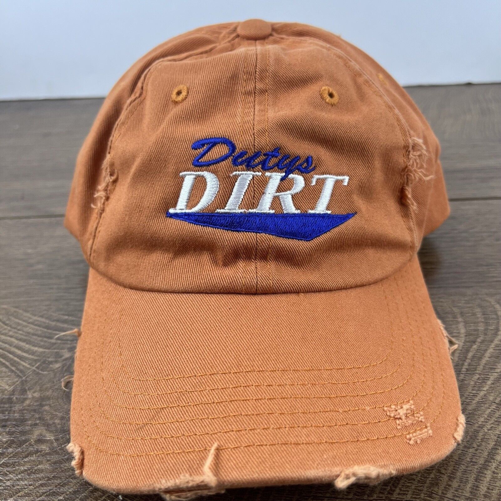 Other Dustys Dirt Hat Dusty Adjustable Hat Orange Adjustable Hat A Size ONE SIZE - 3 Thumbnail