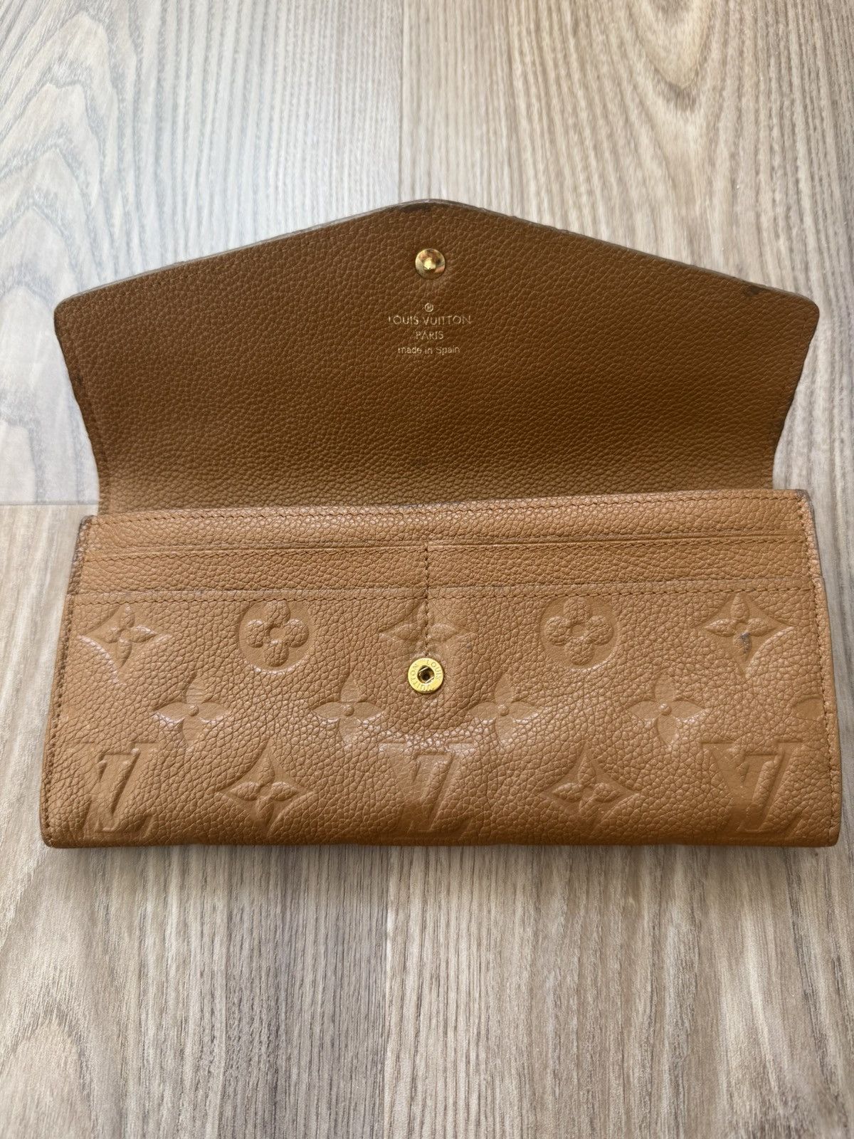 Louis Vuitton LV Havana Monogram Leather Empreinte Curieuse Wallet Size ONE SIZE - 5 Thumbnail