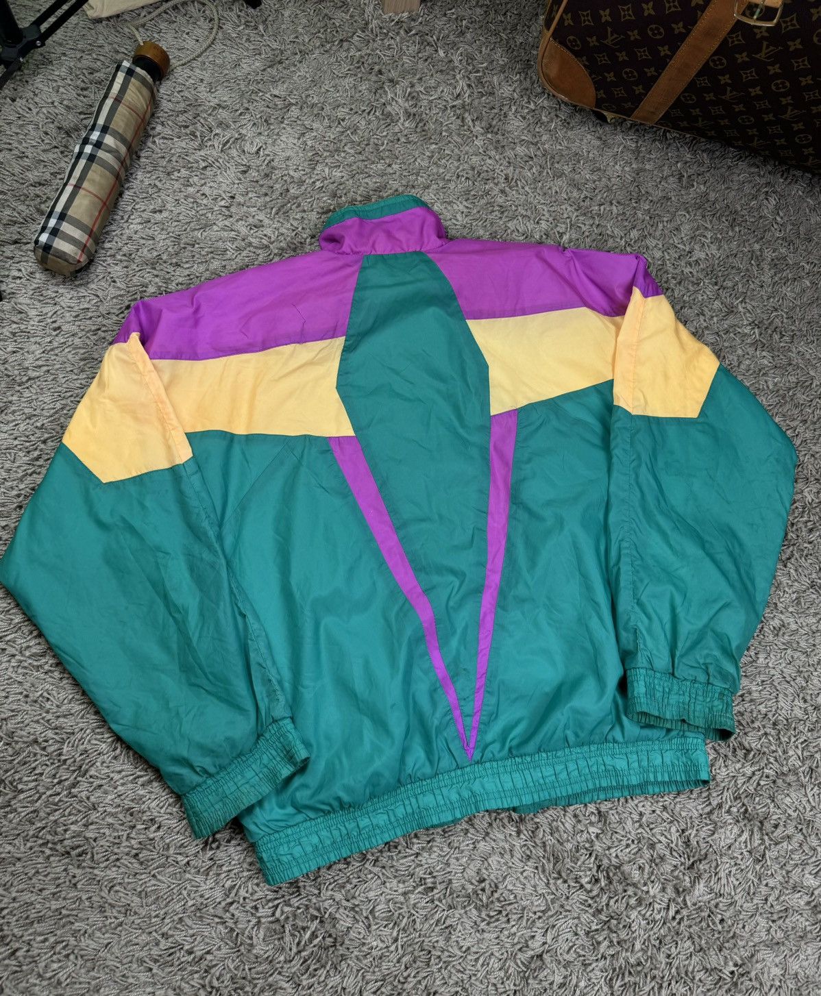 Nike × Vintage Vintage nylon jacket Nike original casual sportswear item Size US L / EU 52-54 / 3 - 4 Thumbnail
