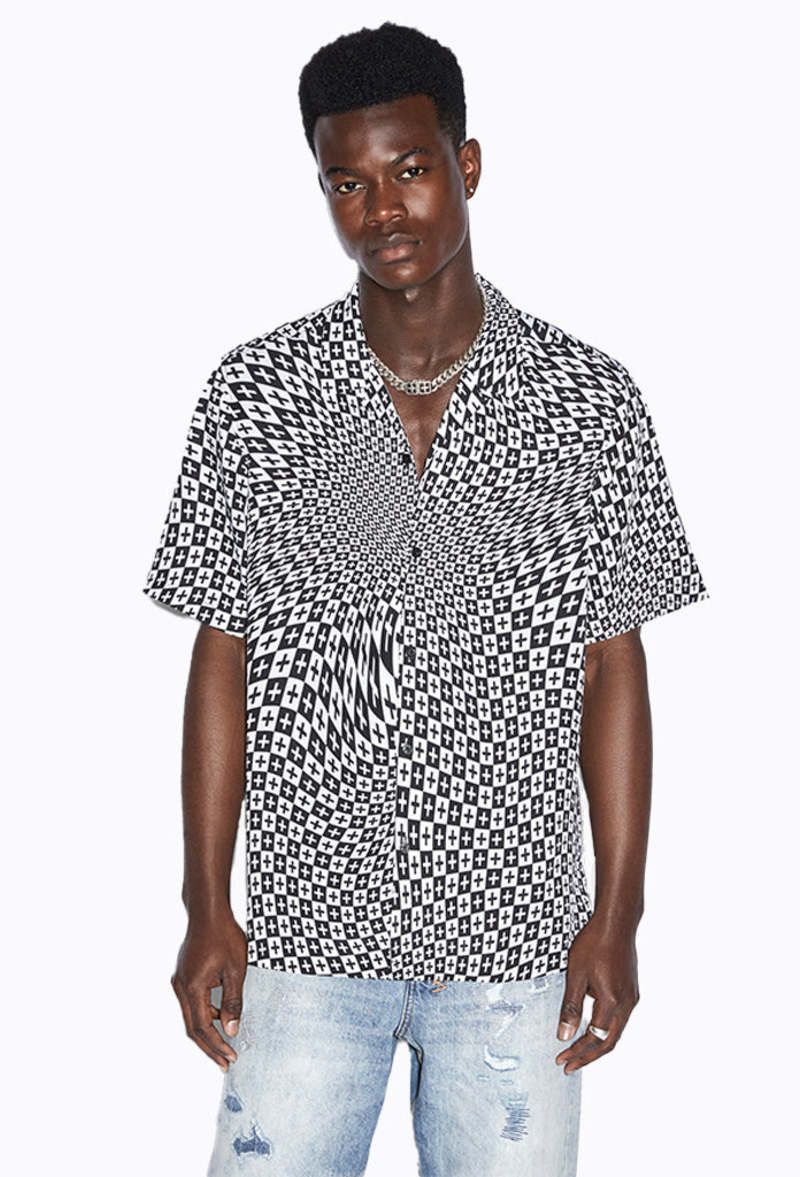 Ksubi Ksubi Check Out Resort Short Sleeve Shirt Size US S / EU 44-46 / 1 - 2 Thumbnail