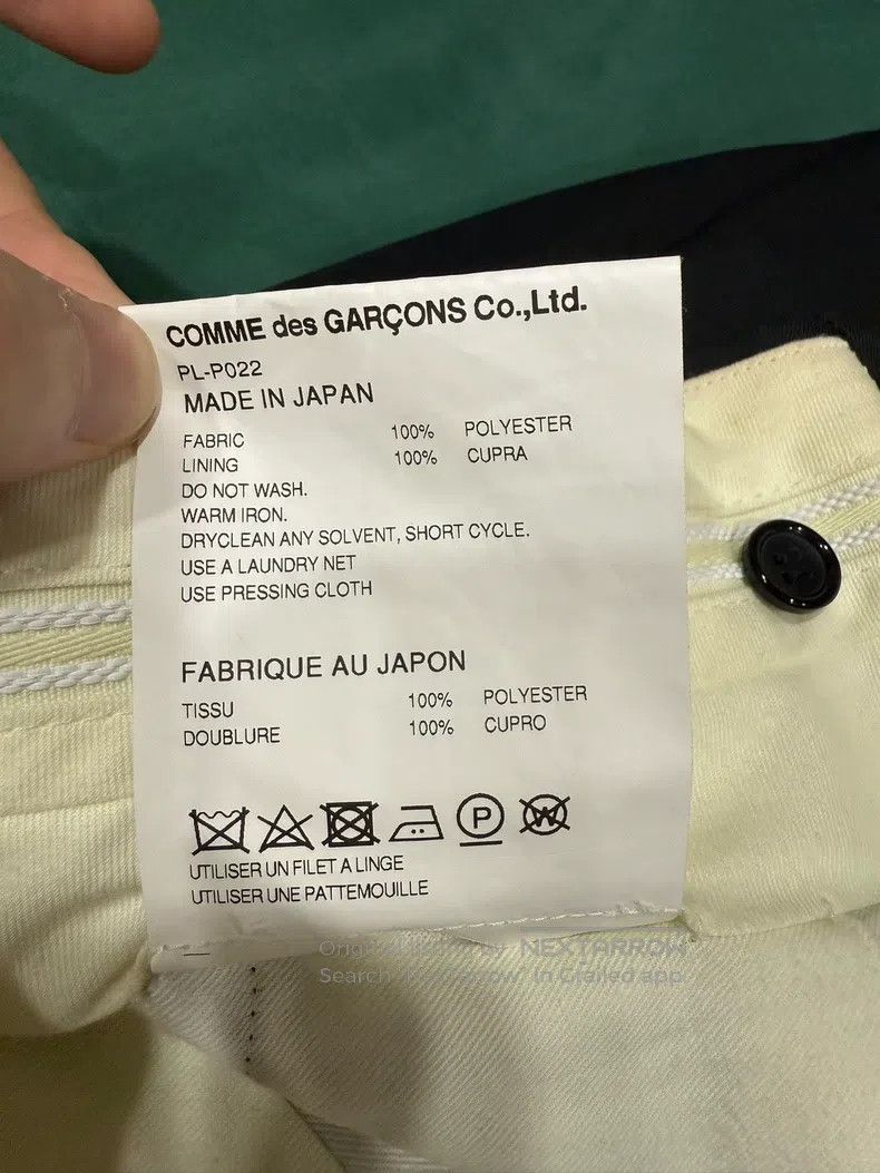 Comme des Garcons Comme Des Garcons size M Suit pant Size US 27 - 4 Thumbnail