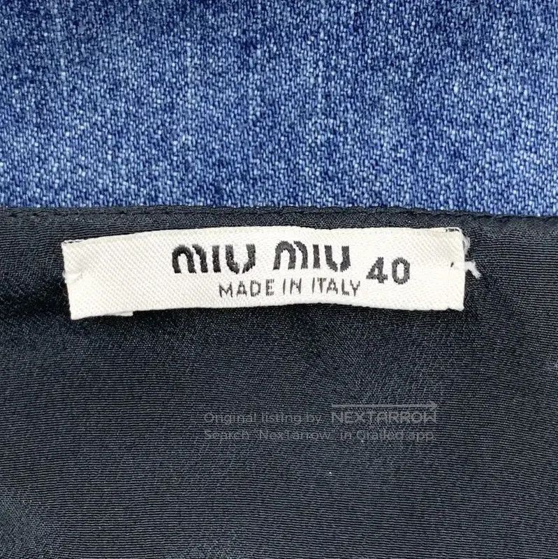 Miu Miu Miu Miu Colorblock Cotton Dress for Women . Size M / US 6-8 / IT 42-44 - 6 Thumbnail