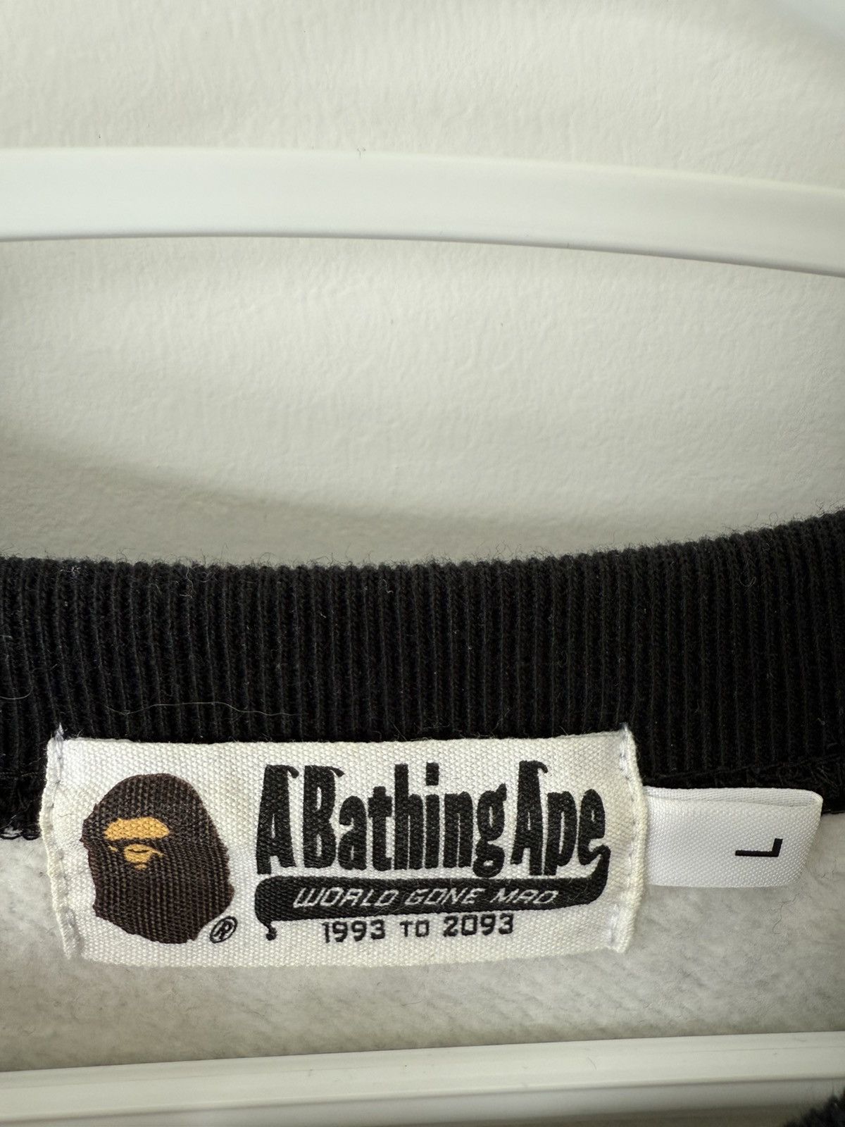 Bape ABC Dot Camo Ape Head Crewneck - Black Size US L / EU 52-54 / 3 - 7 Thumbnail