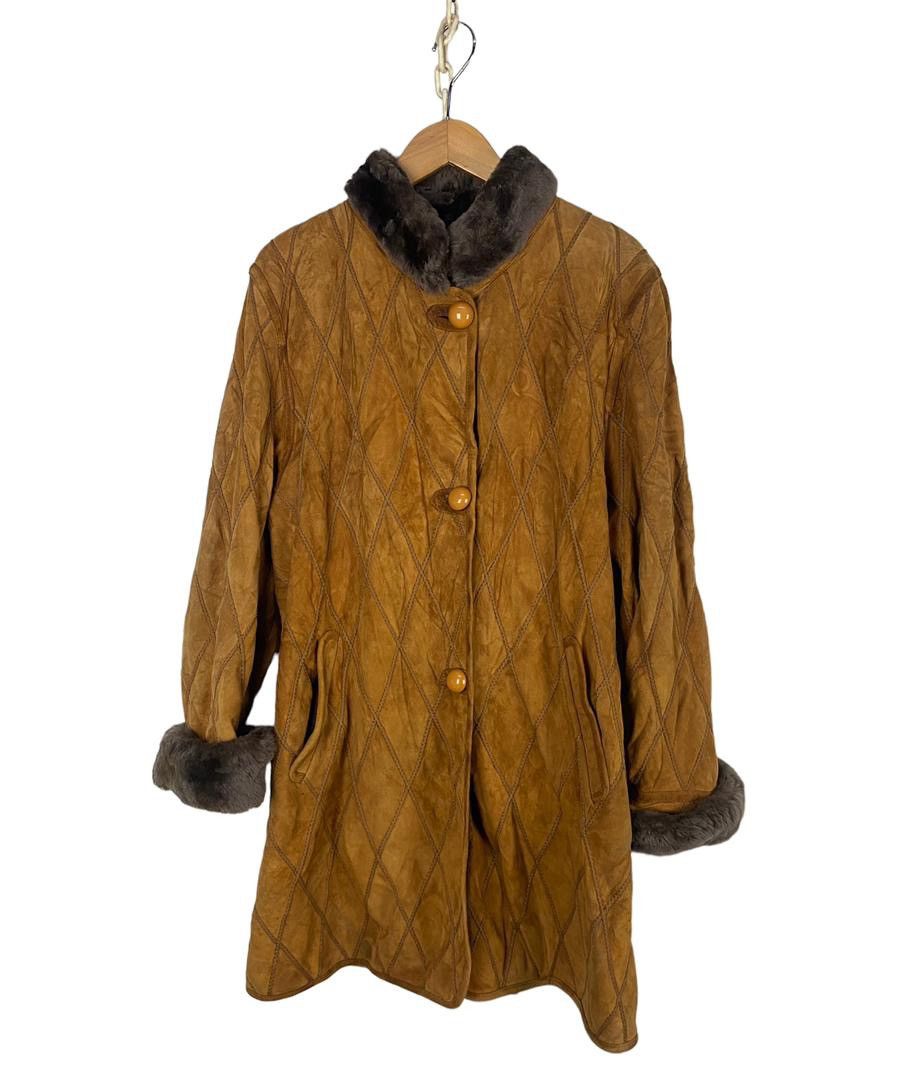 Leather Pincopel shining suede button up trench coat Size L / US 10 / IT 46 - 1 Thumbnail