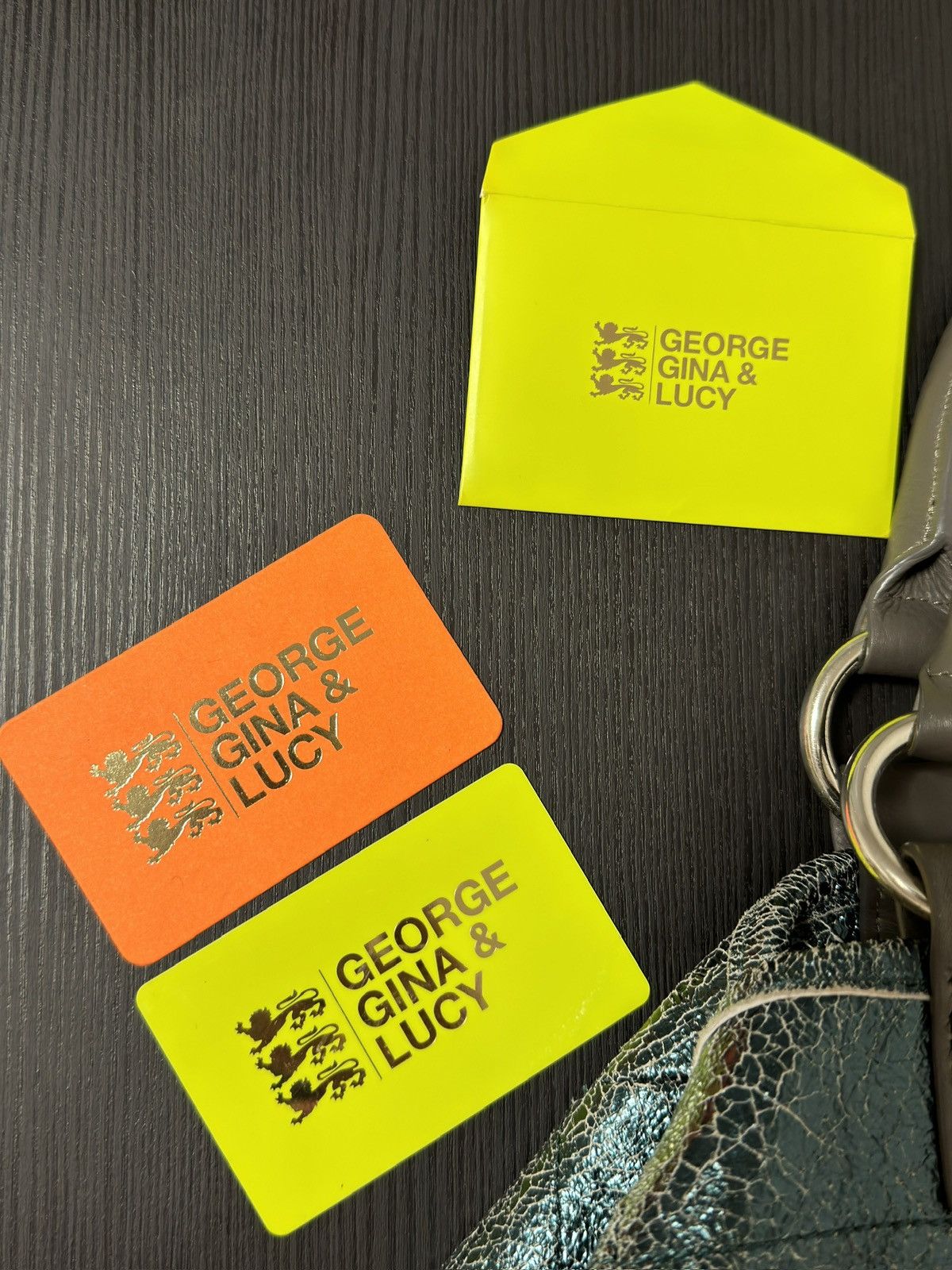 George Gina & Lucy George Gina & Lucy Leather Crackle Size ONE SIZE - 8 Thumbnail