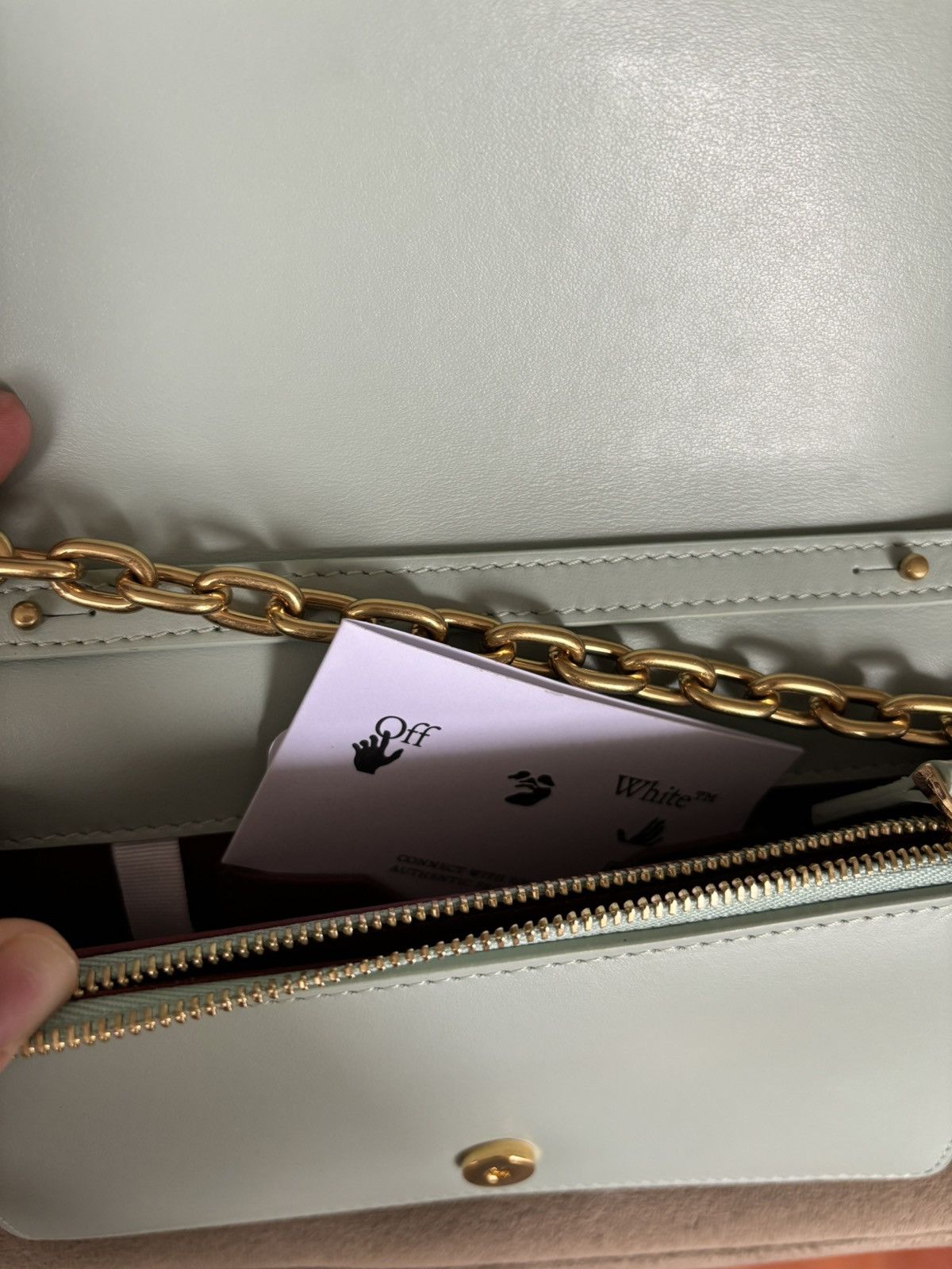 Off-White Off-White Jitney 0.5 Purse Size ONE SIZE - 4 Thumbnail