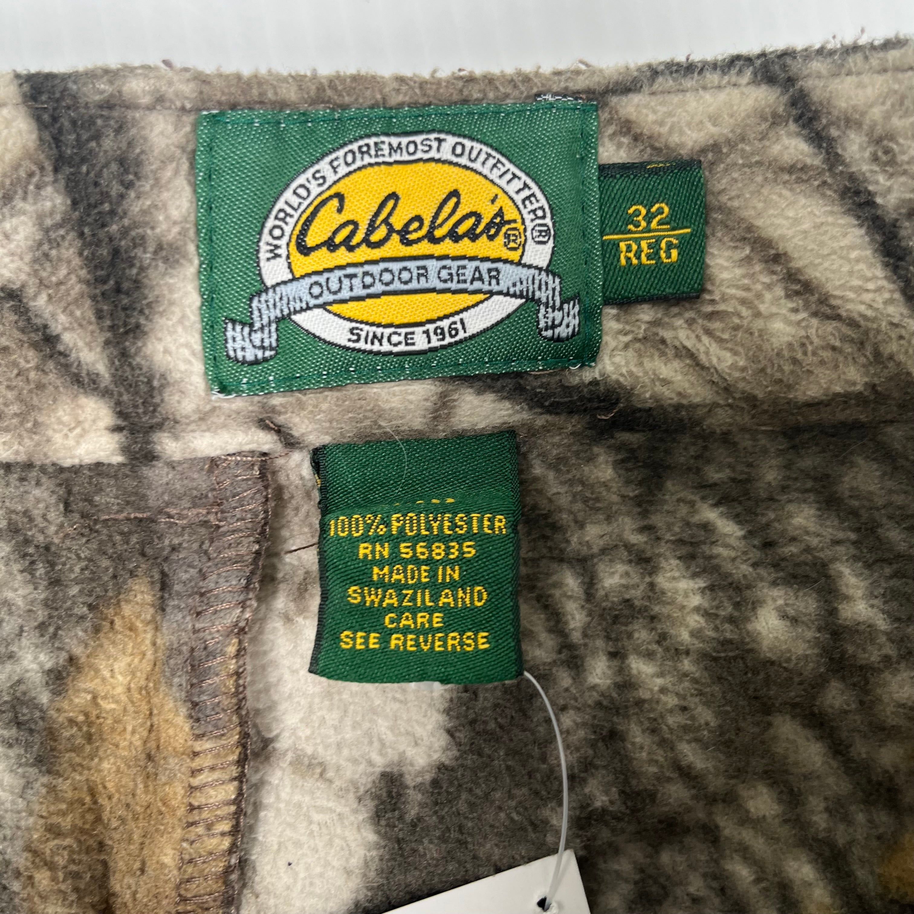 Cabelas Cabela's Realtree Camouflage Fleece Cargo Pants 32 Size US 32 / EU 48 - 8 Thumbnail