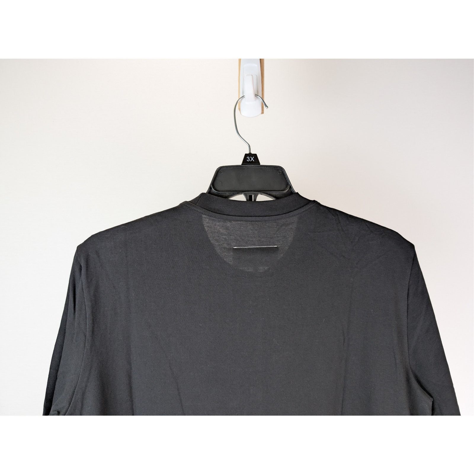Maison Margiela o1rshd1 striped button-up t-shirt in Black Size US M / EU 48-50 / 2 - 12 Thumbnail