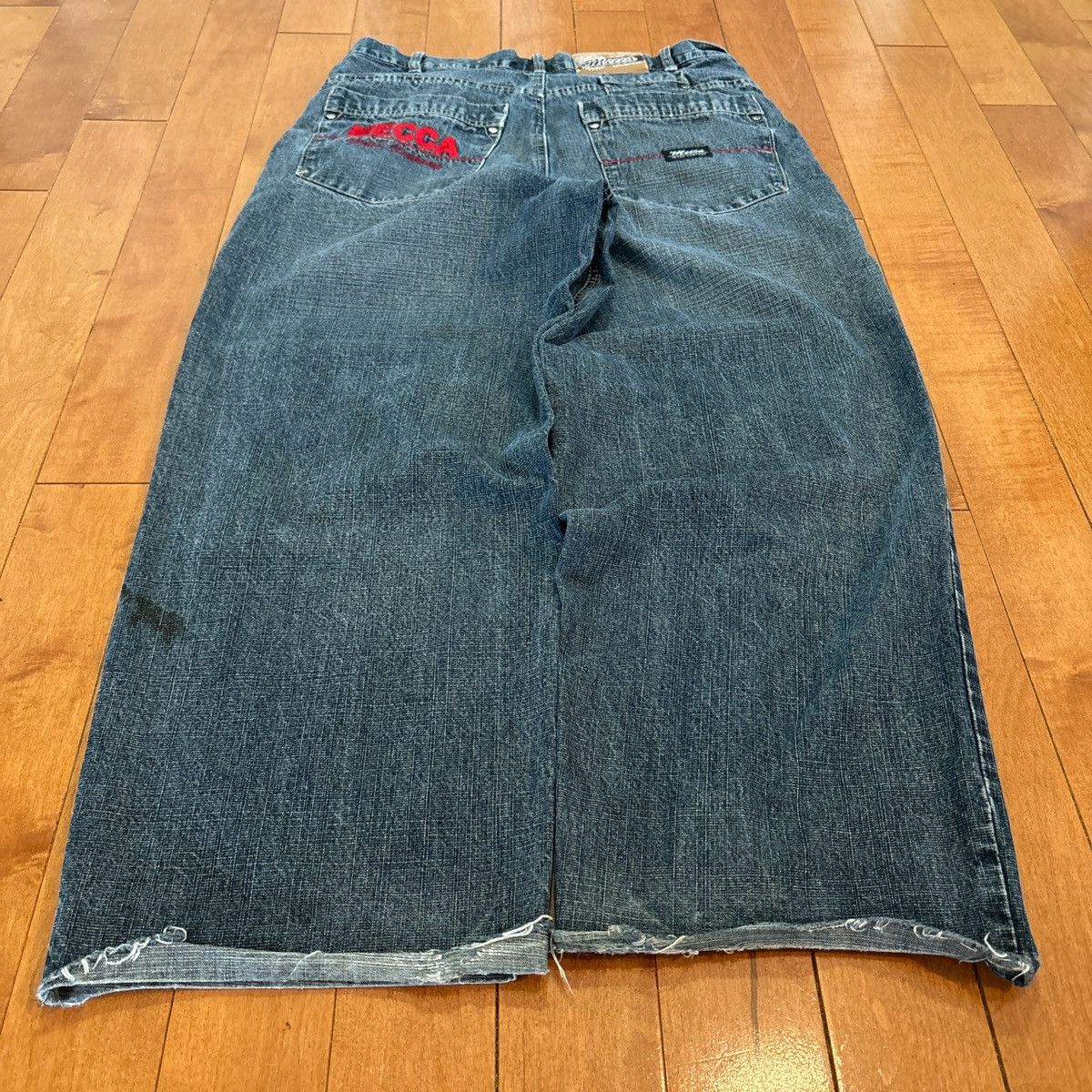 JNCO × Mecca × Vintage Y2K BAGGY MECCA JEANS Size US 34 / EU 50 - 3 Thumbnail