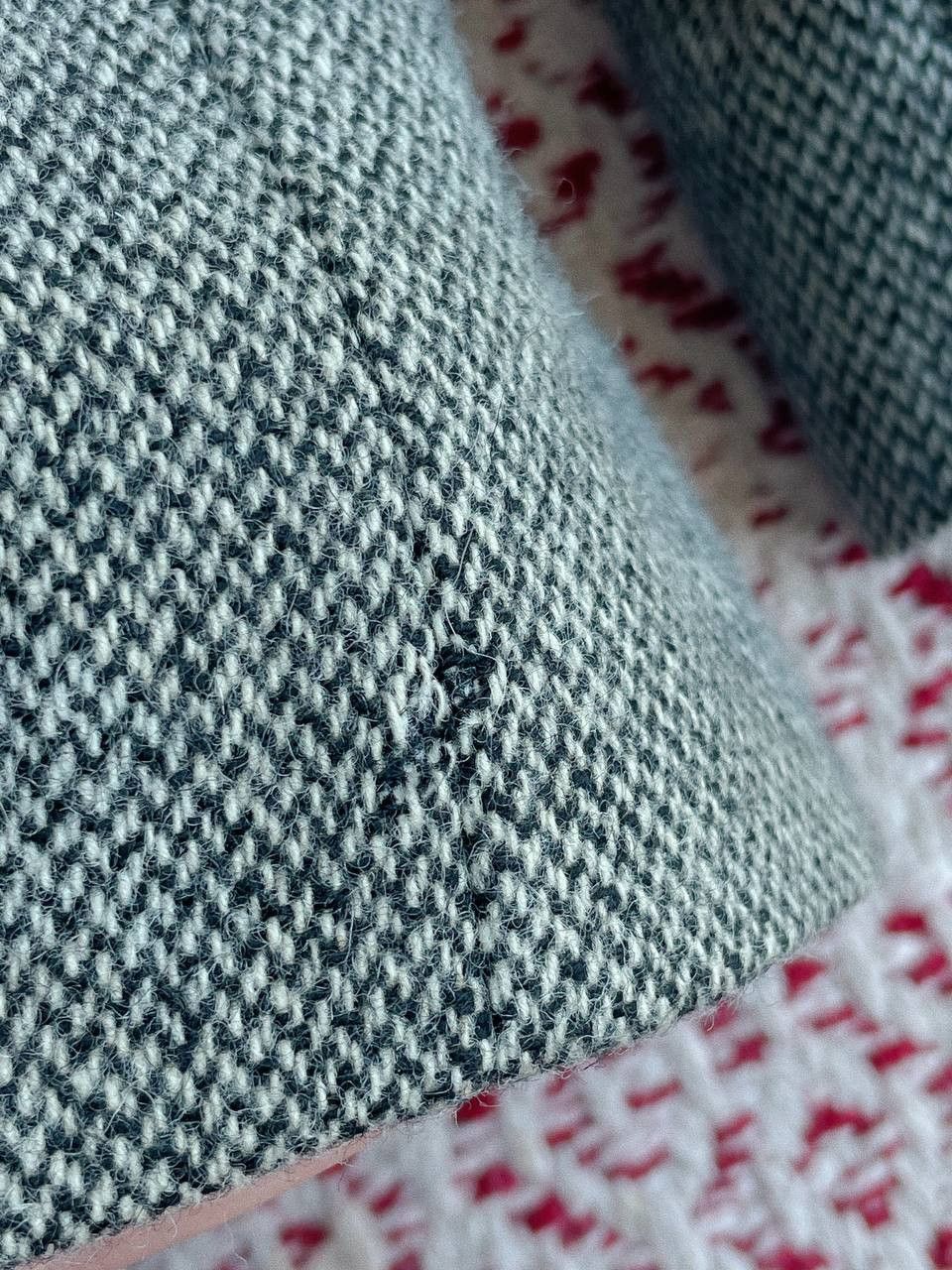 Dolce & Gabbana Dolce & Gabbana Martini Tweed Blazer Grey Size 52R - 11 Thumbnail