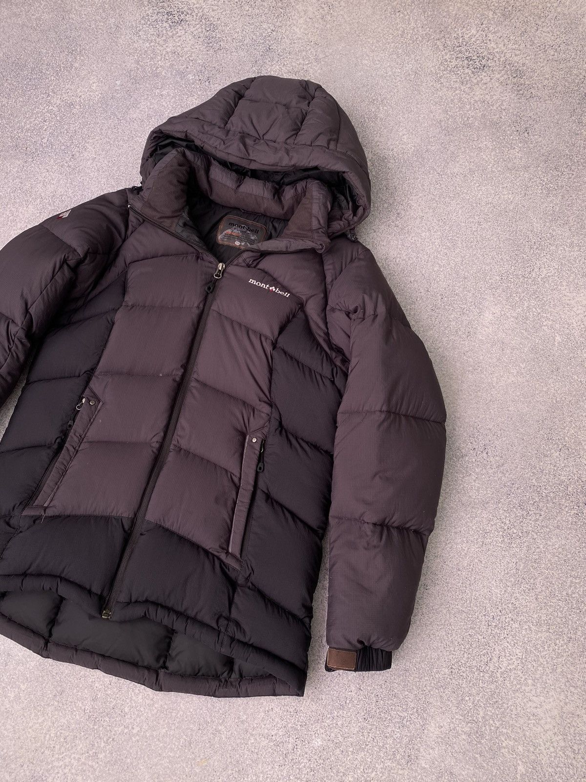 Montbell × Vintage Vintage Montbell Puffer Bordeaux Jacket Size US M / EU 48-50 / 2 - 5 Thumbnail