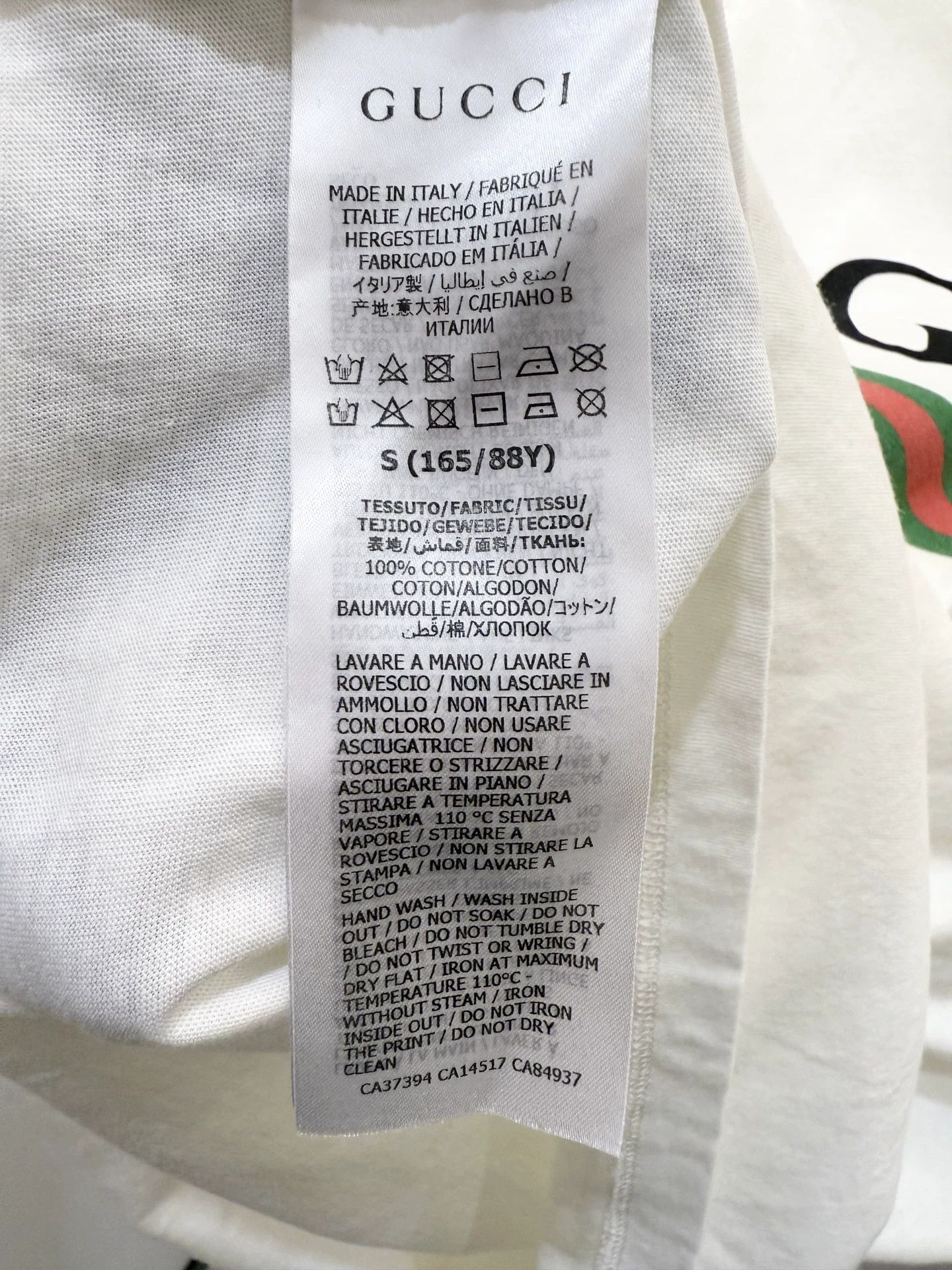 Gucci Gucci White Bear T-shirt Size S Back Stain Pre-owned Size S / US 4 / IT 40 - 4 Thumbnail