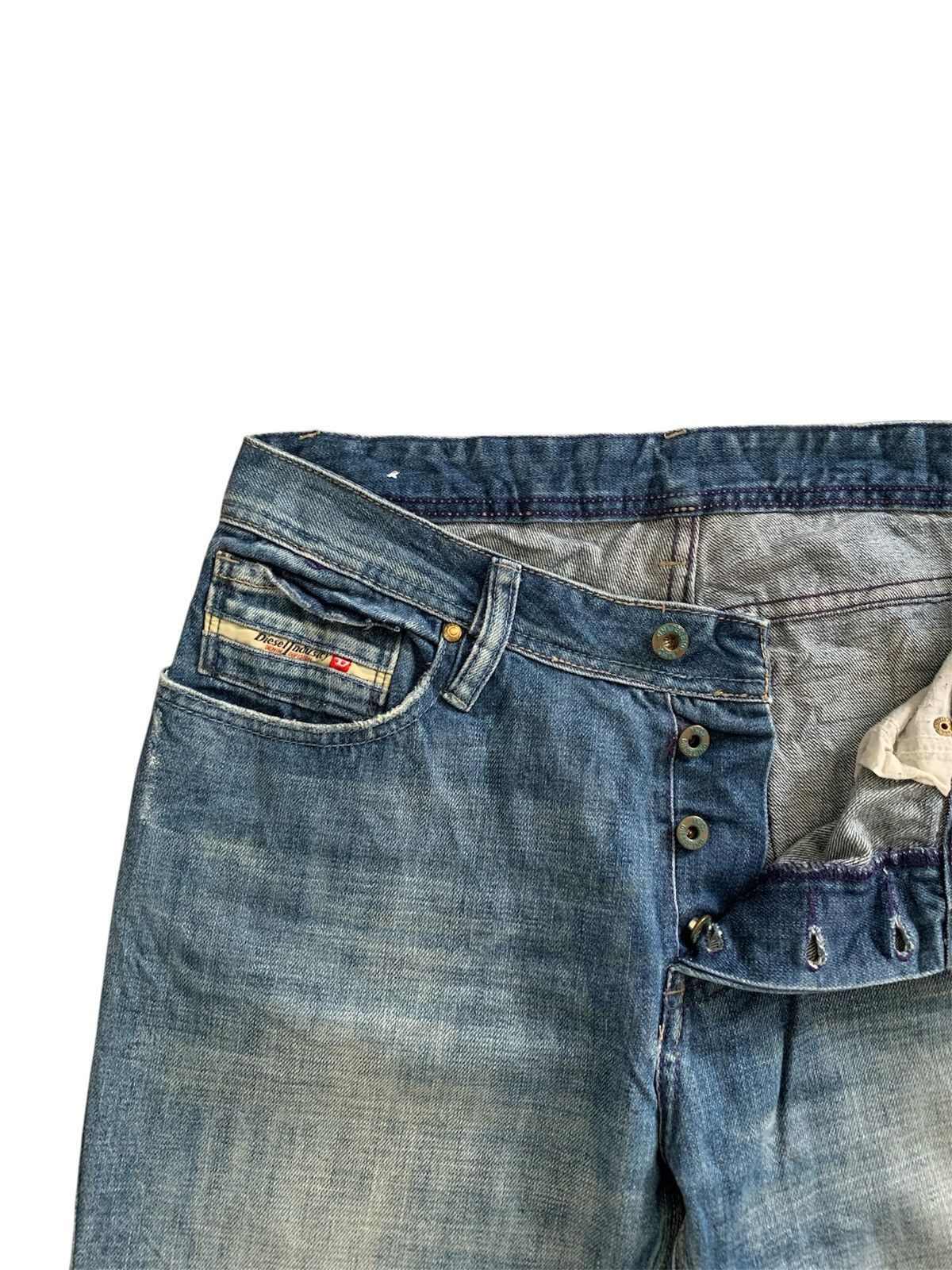 Diesel Diesel Industry Reguler Faded Blue Jeans Size US 30 / EU 46 - 4 Thumbnail