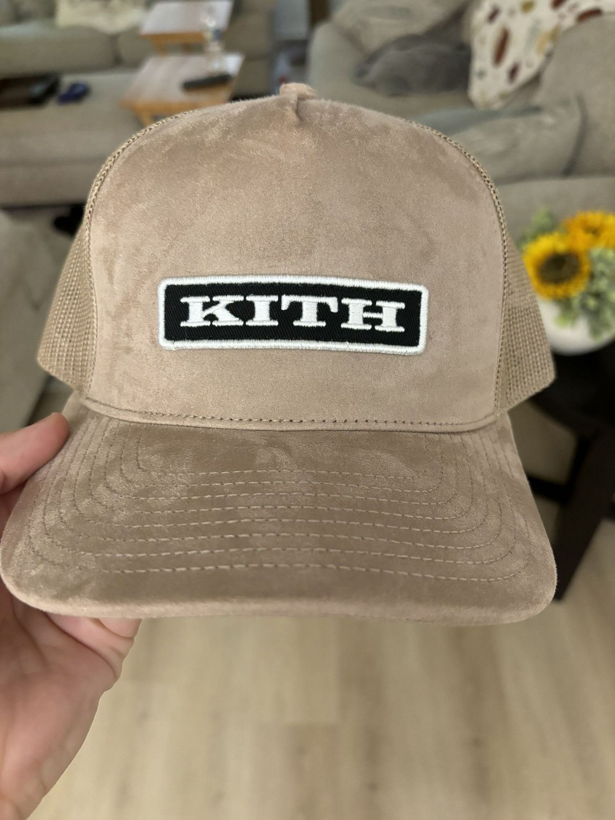 KITH 2024 SANDWASH DAD HAT -olive
