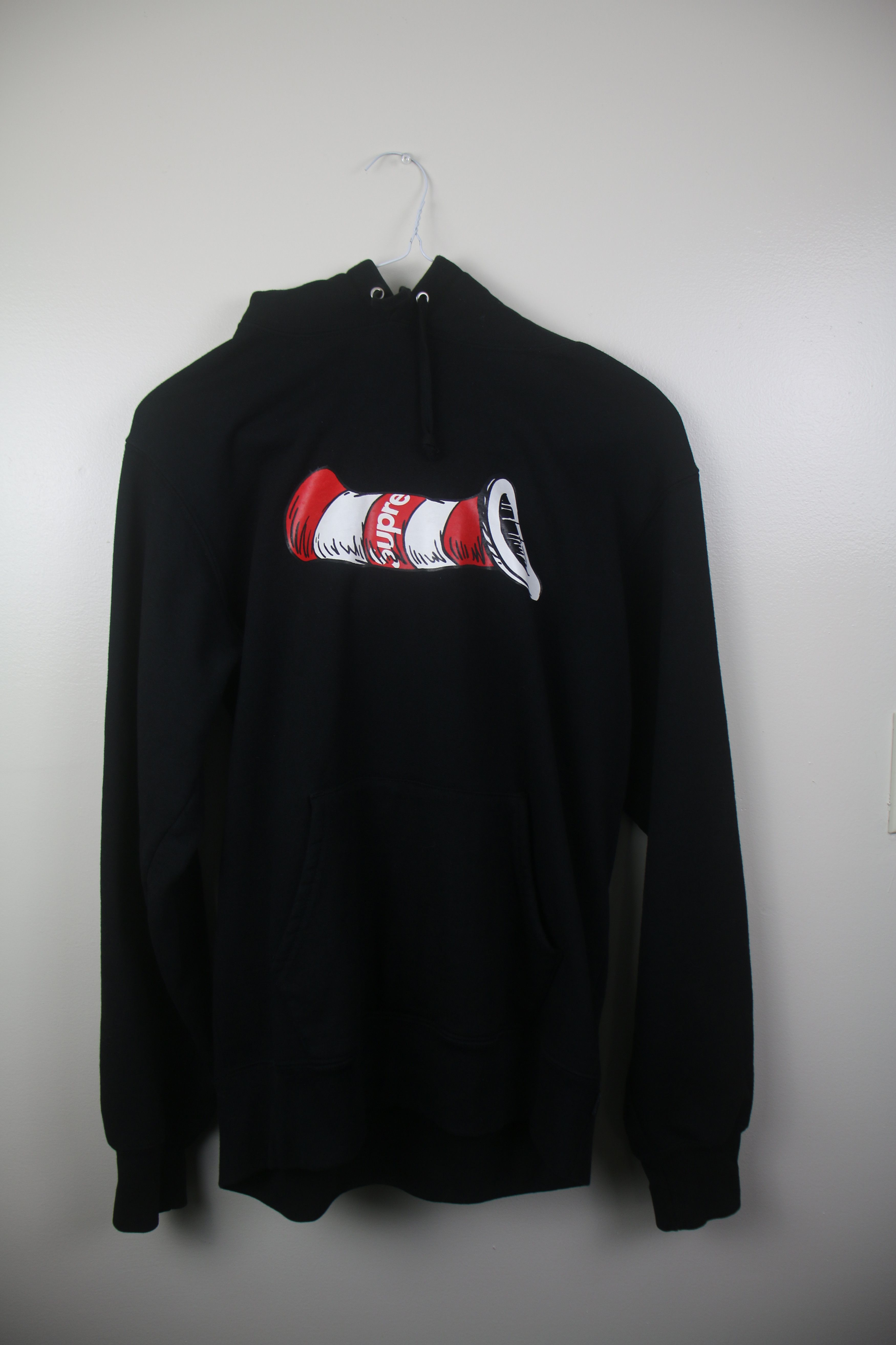 Supreme Supreme "Cat in the Hat" Hooded Sweatshirt (FW18) Size US M / EU 48-50 / 2 - 1 Thumbnail
