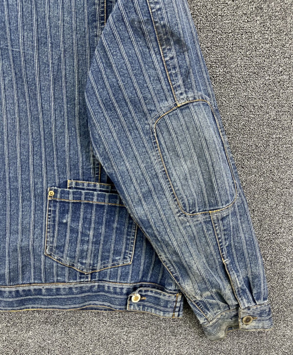 Japanese Brand Vintage Parto Sport Jeans Rare Design Denim Jacket Size US XL / EU 56 / 4 - 12 Thumbnail