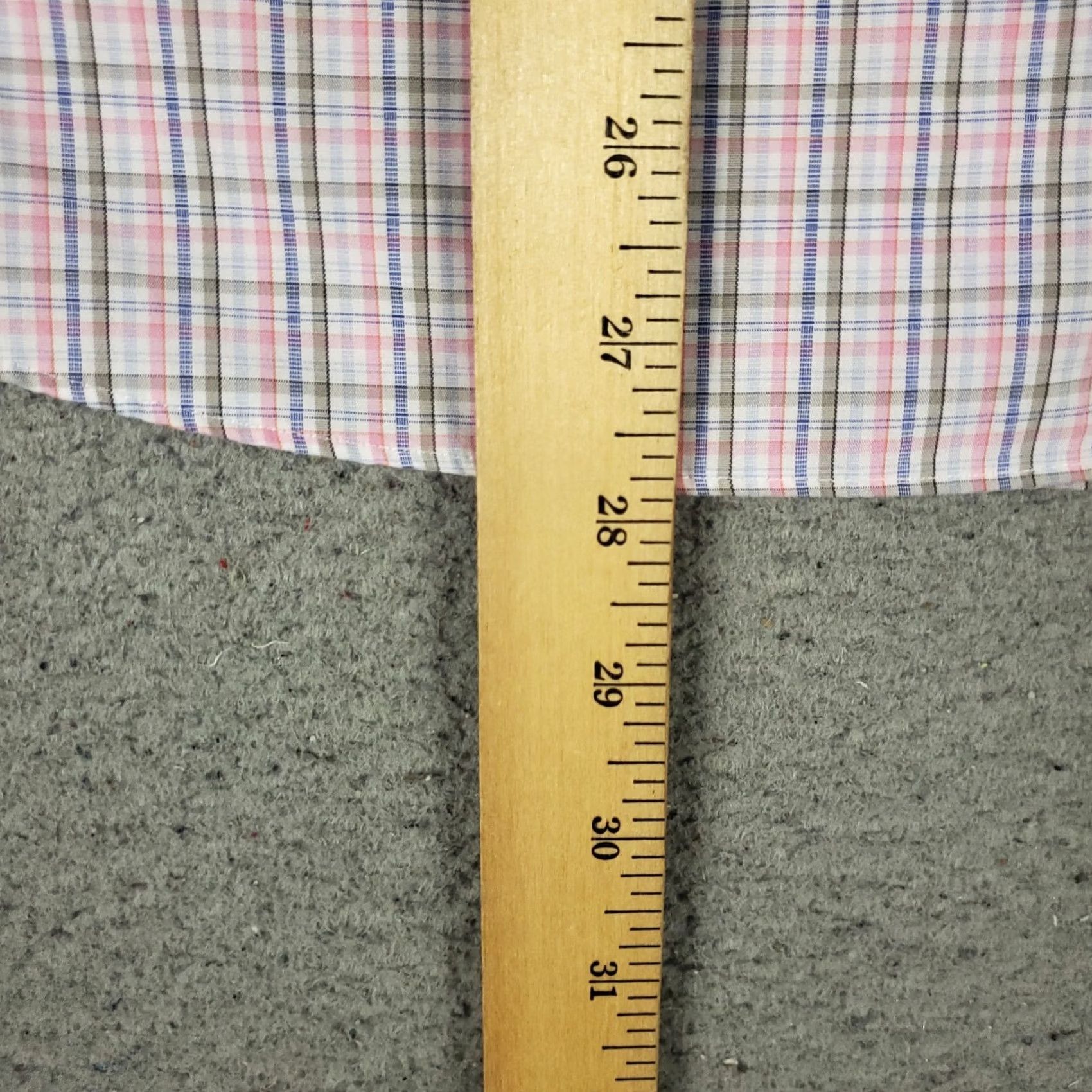 UNTUCKit UNTUCKit Shirt Mens M Blue Pink Plaid Slim Fit Button Up Long Sleeve Size US M / EU 48-50 / 2 - 4 Thumbnail