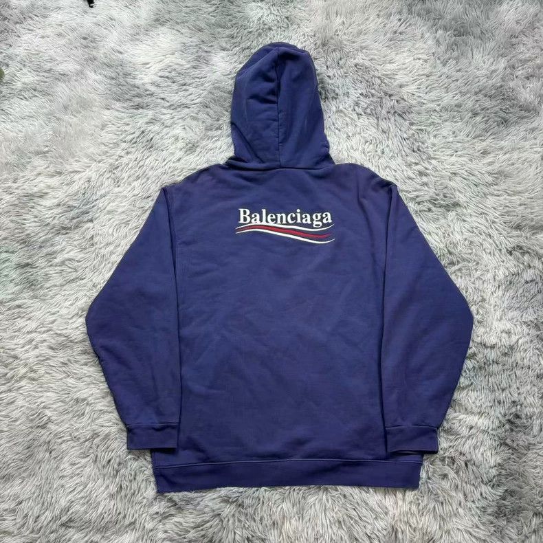 Balenciaga Balenciaga Embroidered Cola Sweatshirt 2503-Nextarrow Size US L / EU 52-54 / 3 - 6 Thumbnail