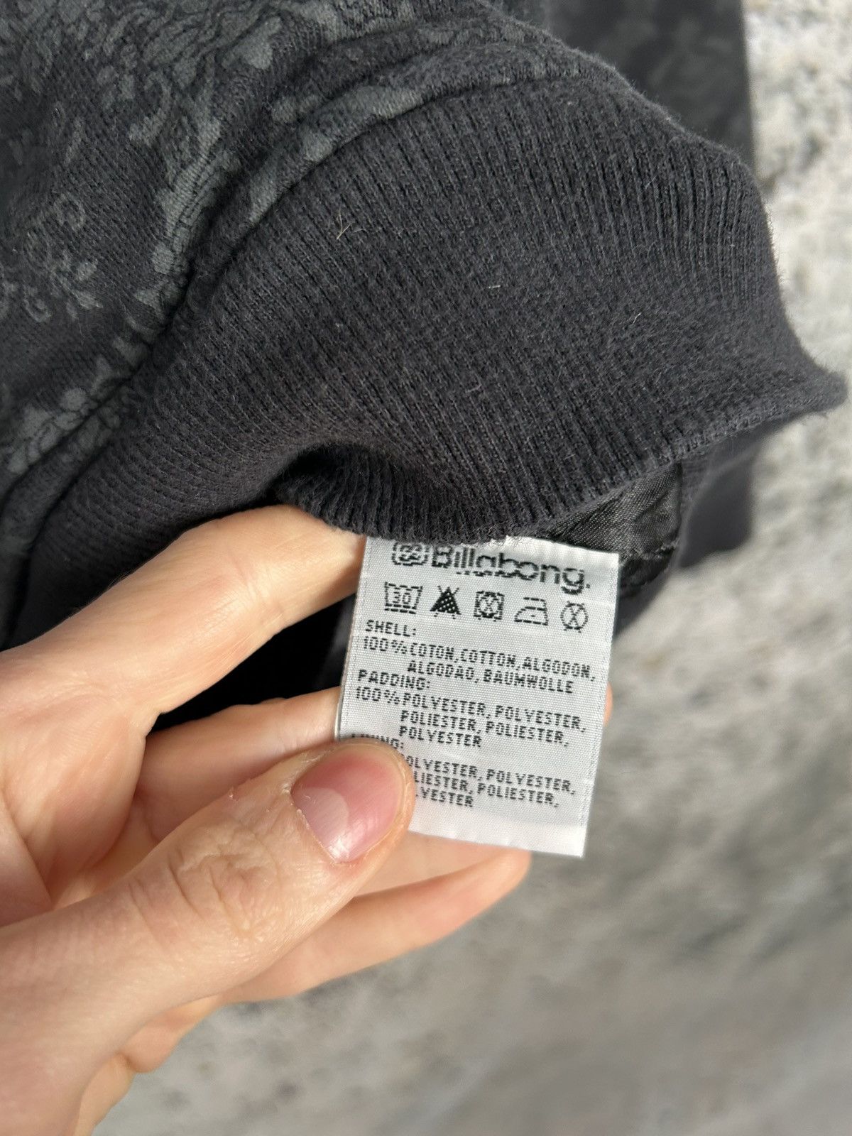 Billabong Vintage Billabong Monogrammed Hoodie Surf Skate Y2K 00s Size US S / EU 44-46 / 1 - 8 Thumbnail