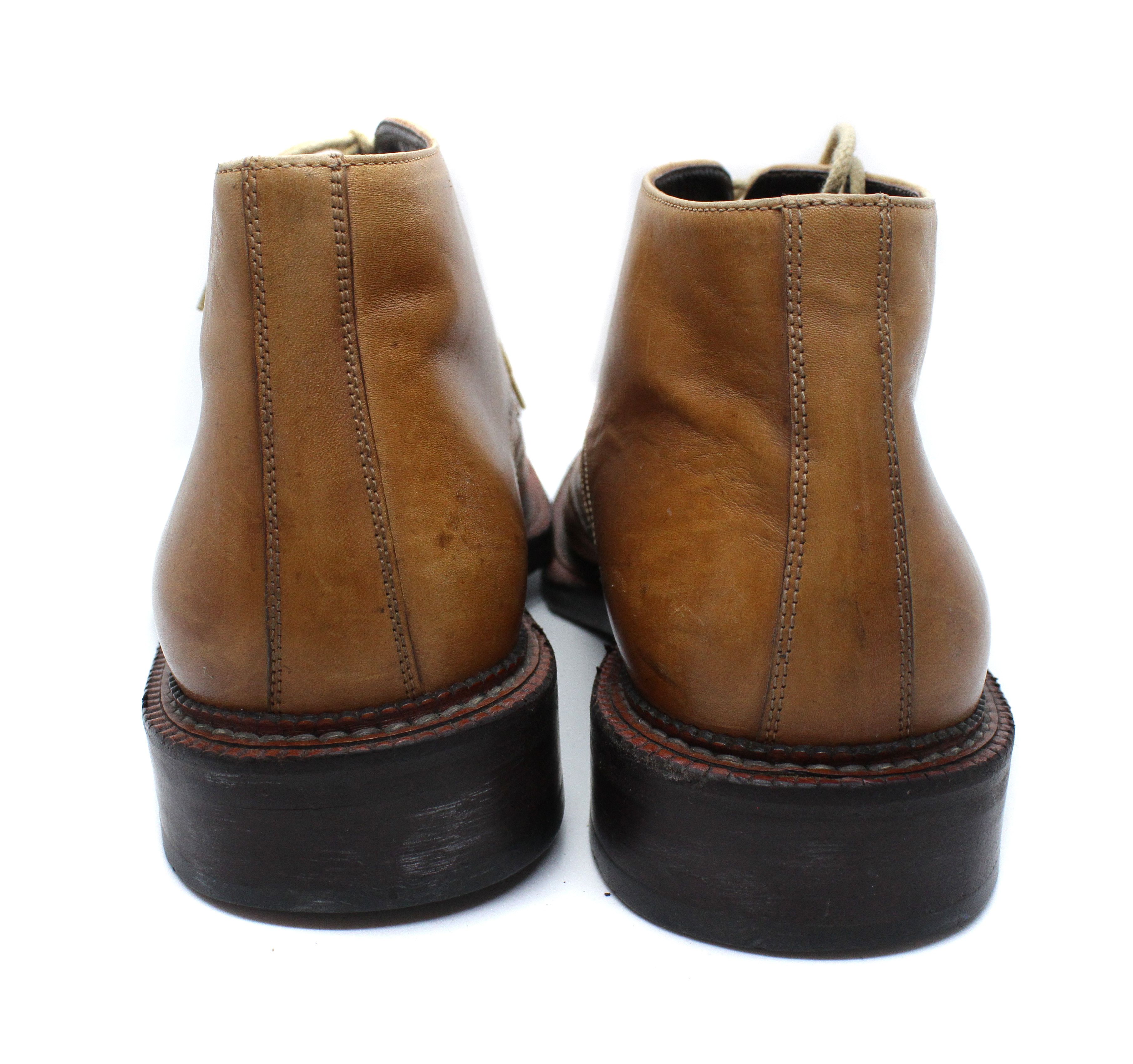 Sears Leather Oxford Brogue Boots Size US 10 / EU 43 - 3 Thumbnail