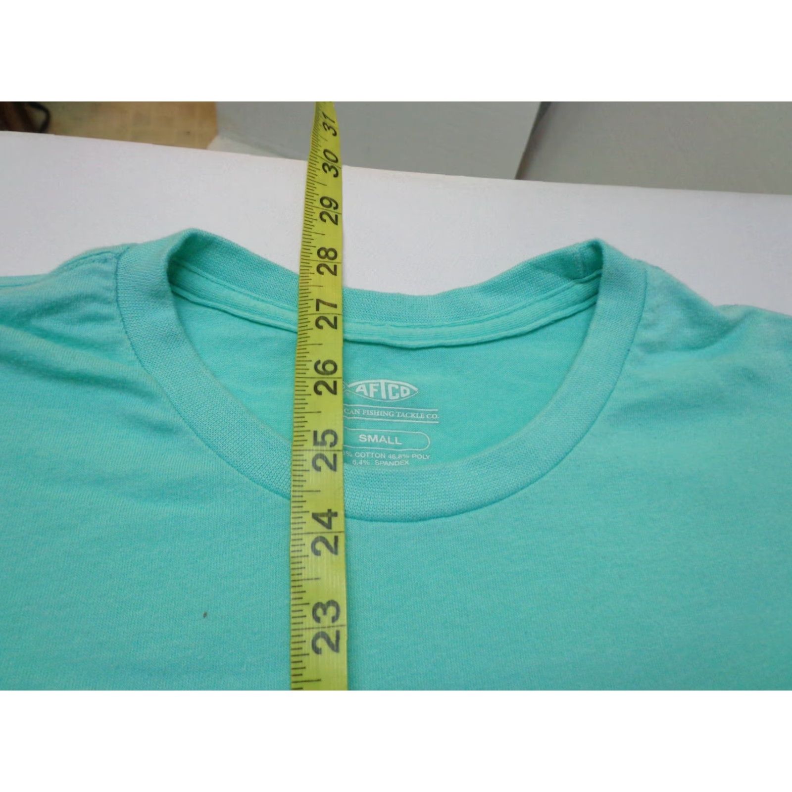 Vintage AFTCO T Shirt Graphic Light Green Size Small Flaws Size US S / EU 44-46 / 1 - 7 Thumbnail