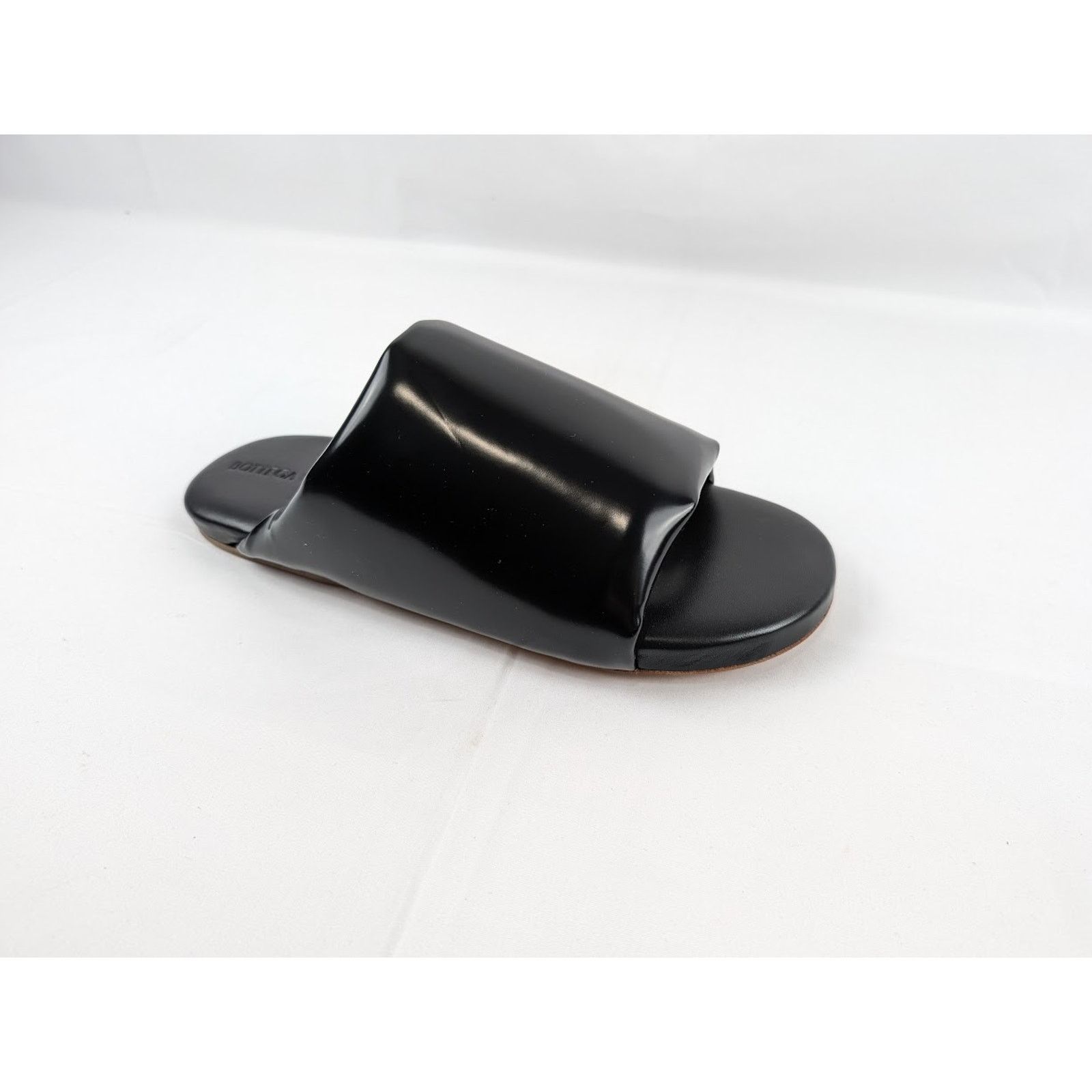 Bottega Veneta o1rshd1 Sandal Leather Latex in Black Size US 12 / EU 45 - 3 Thumbnail