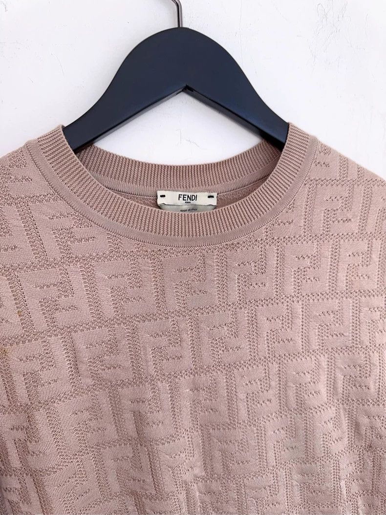 Fendi Fendi size 38 Full logo knitting Size US XXS / EU 40 - 3 Thumbnail