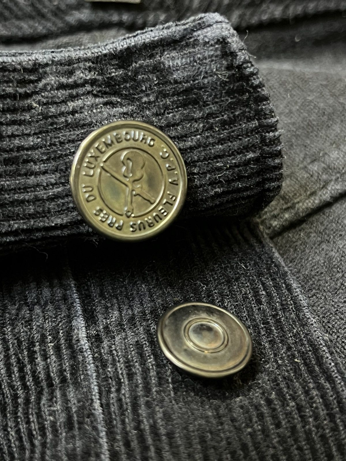 A.P.C. A.P.C RUE DE FLEURUS CORDUROY SUPER BLACK JEANS Size US 29 - 15 Thumbnail