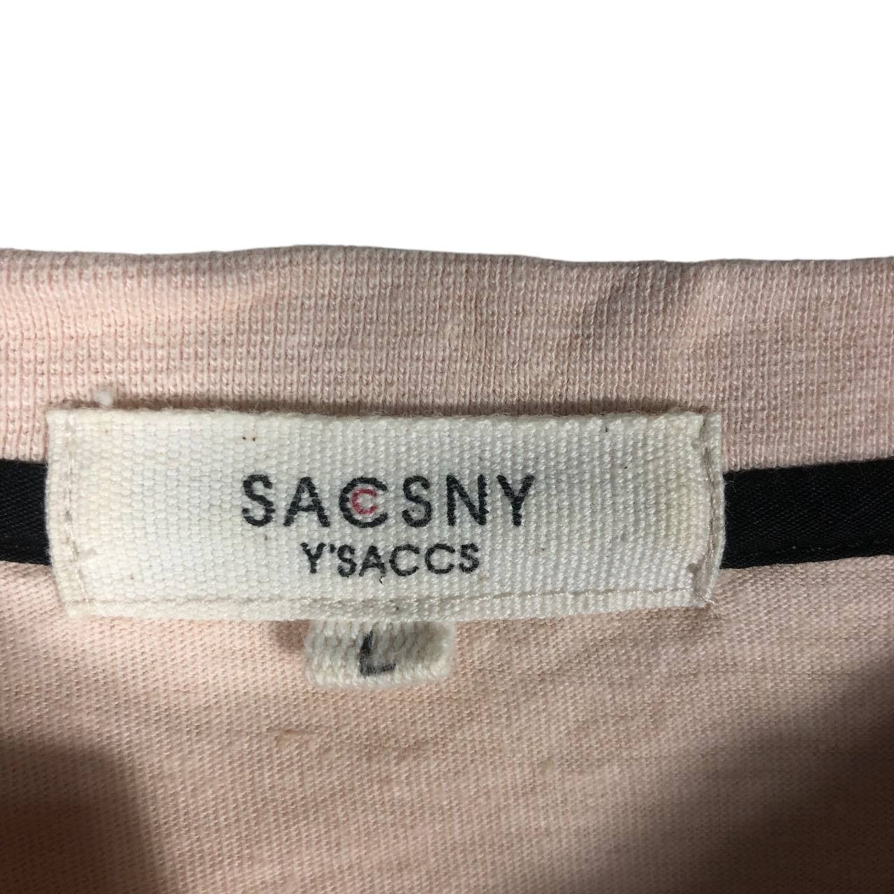 Japanese Brand Vintage Sacsny Y'Saccs men T-shirt Size US L / EU 52-54 / 3 - 6 Thumbnail