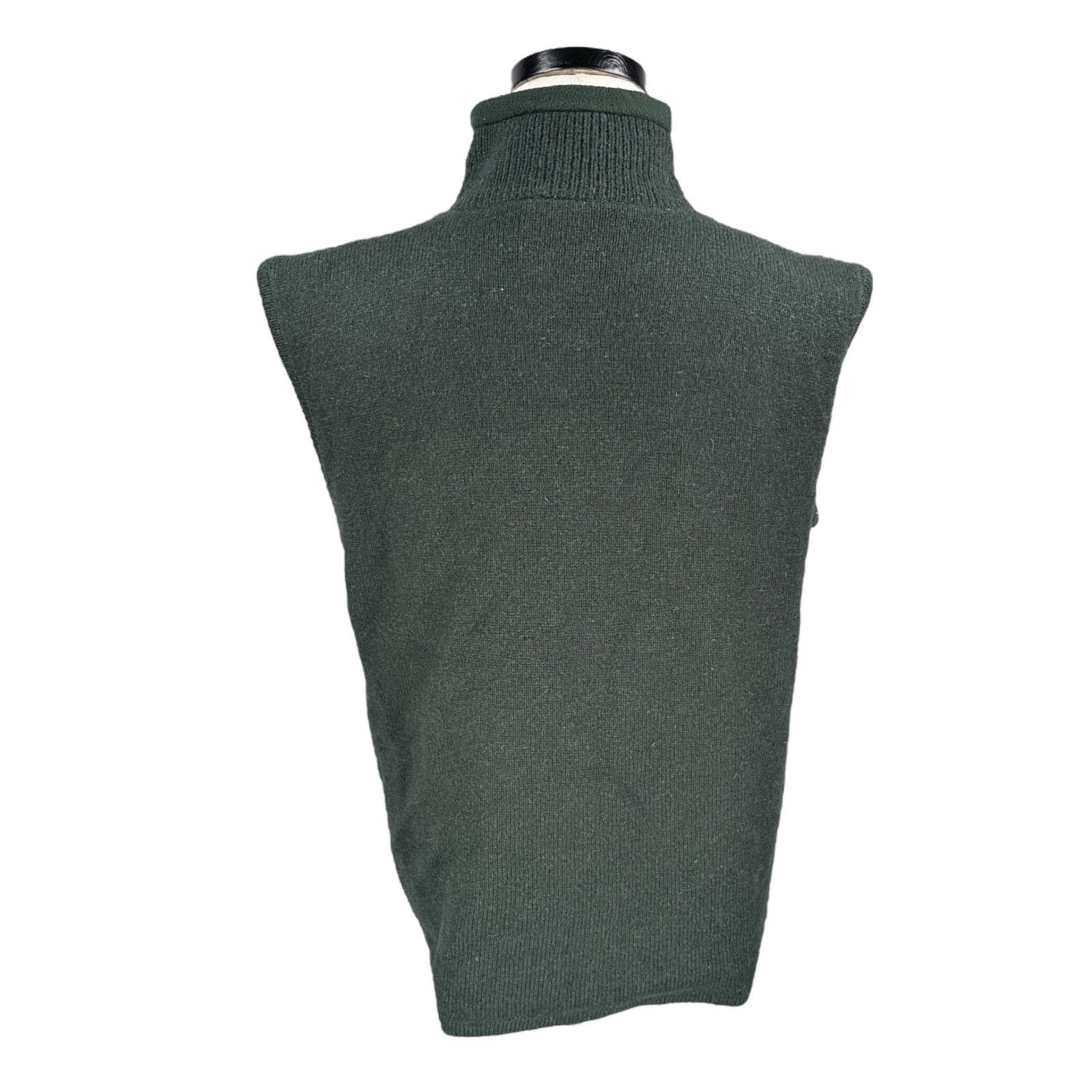 Carraig Donn Carraig Donn Sweater Vest Men’s Large Green Full Zip Wool Size US L / EU 52-54 / 3 - 2 Thumbnail