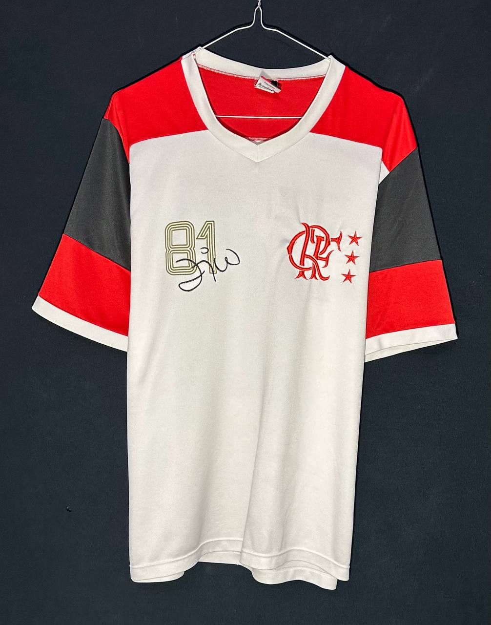 Other Do Flamengo ZICO t shirt retro vintage embroidered sign Size US M / EU 48-50 / 2 - 1 Thumbnail