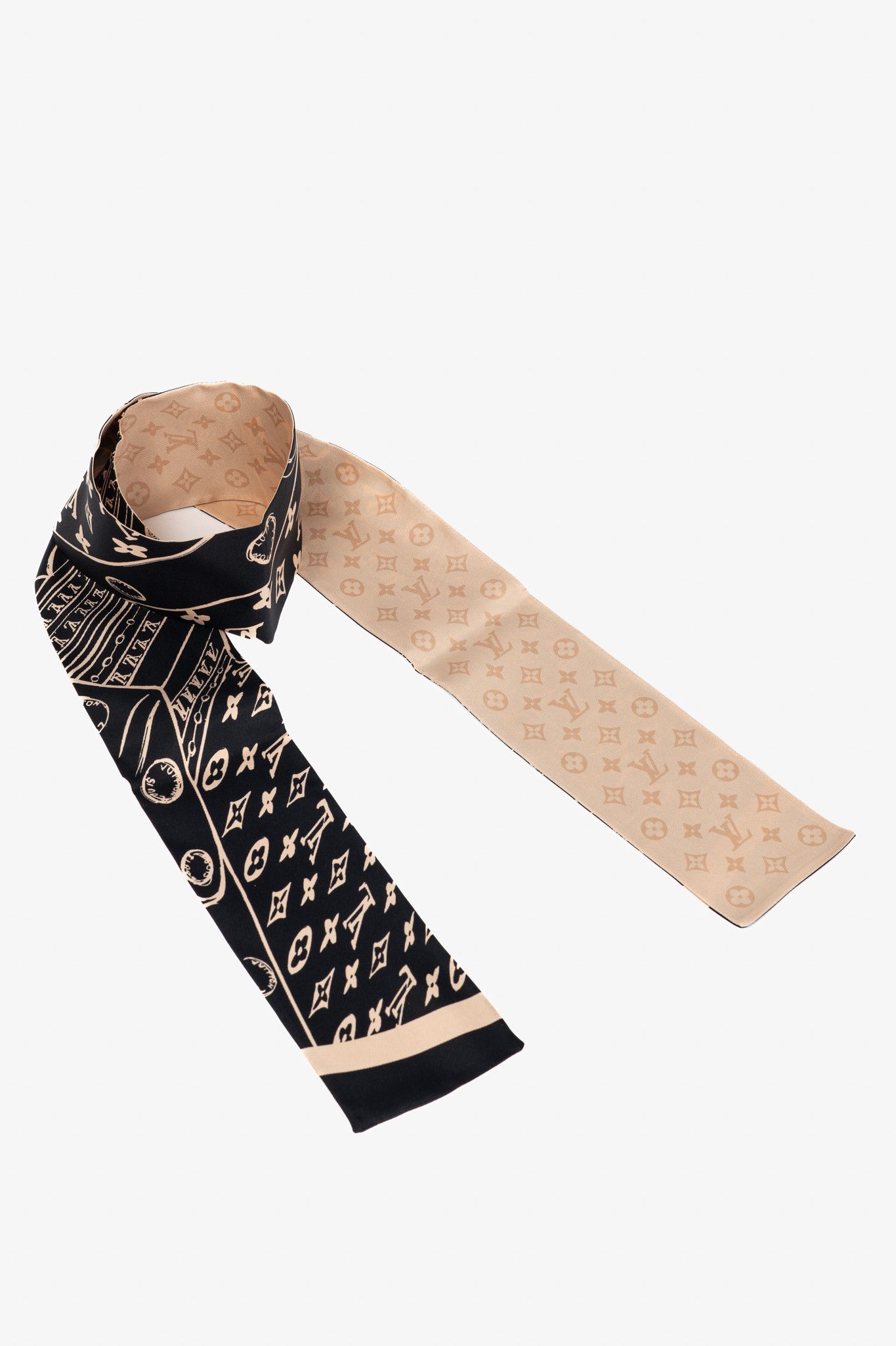 Louis Vuitton Louis Vuitton Trunk It Silk Monogram Bandeau Size ONE SIZE - 1 Thumbnail