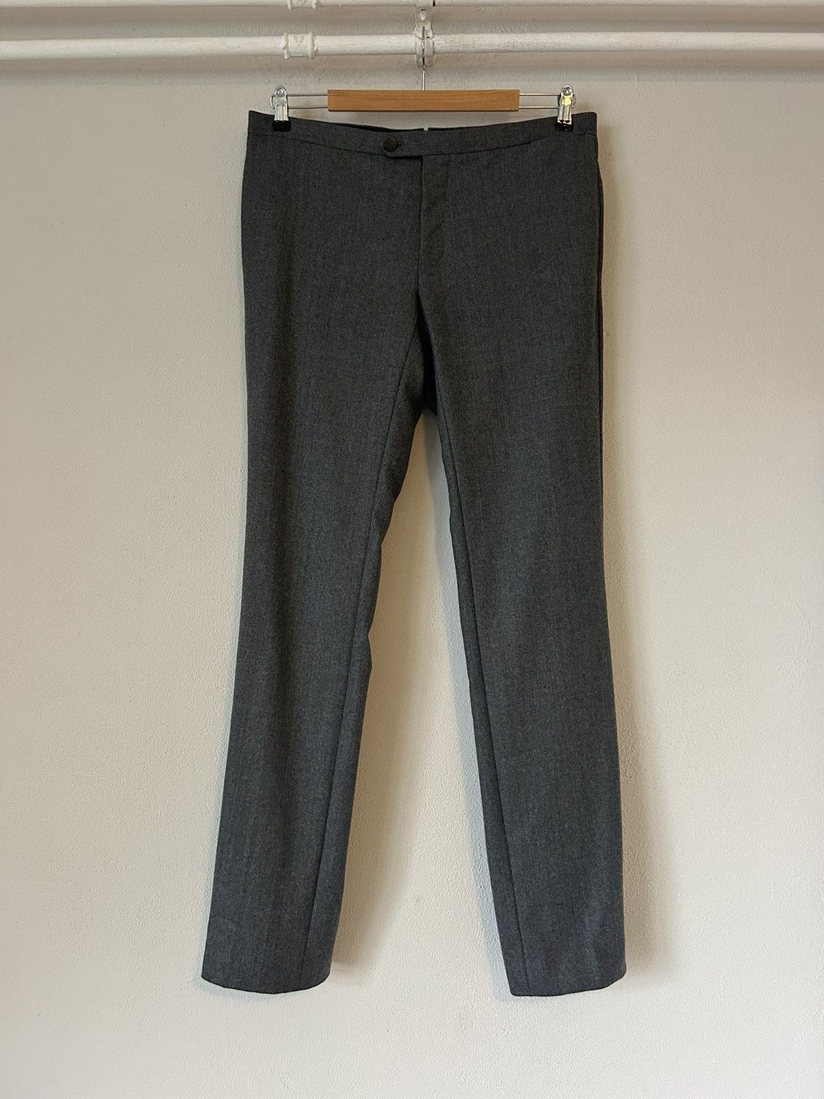 Lanvin Lanvin Wool Trousers - Size 50 Size US 34 / EU 50 - 1 Thumbnail