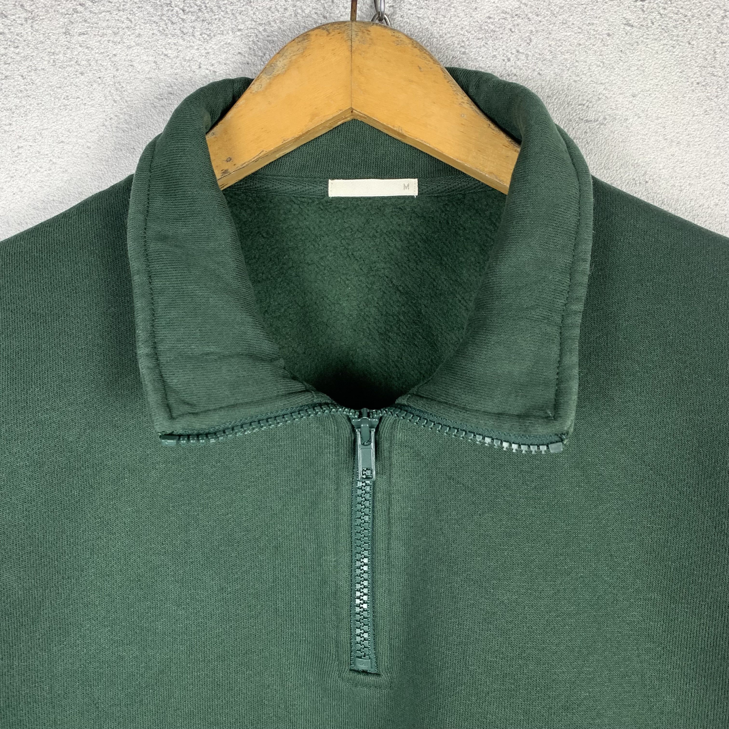 Uniqlo GU Half Zip Sweatshirt Crewneck Size US M / EU 48-50 / 2 - 3 Thumbnail