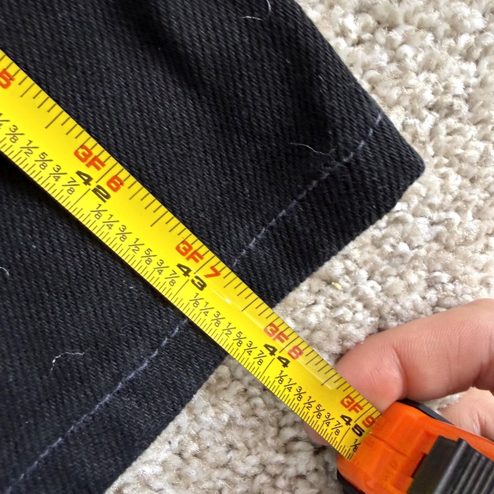 Vintage L.L. Bean Classic Fit Jeans Mens 37x32 Dark Wash Black Denim Straight Casual Size US 37 - 7 Thumbnail