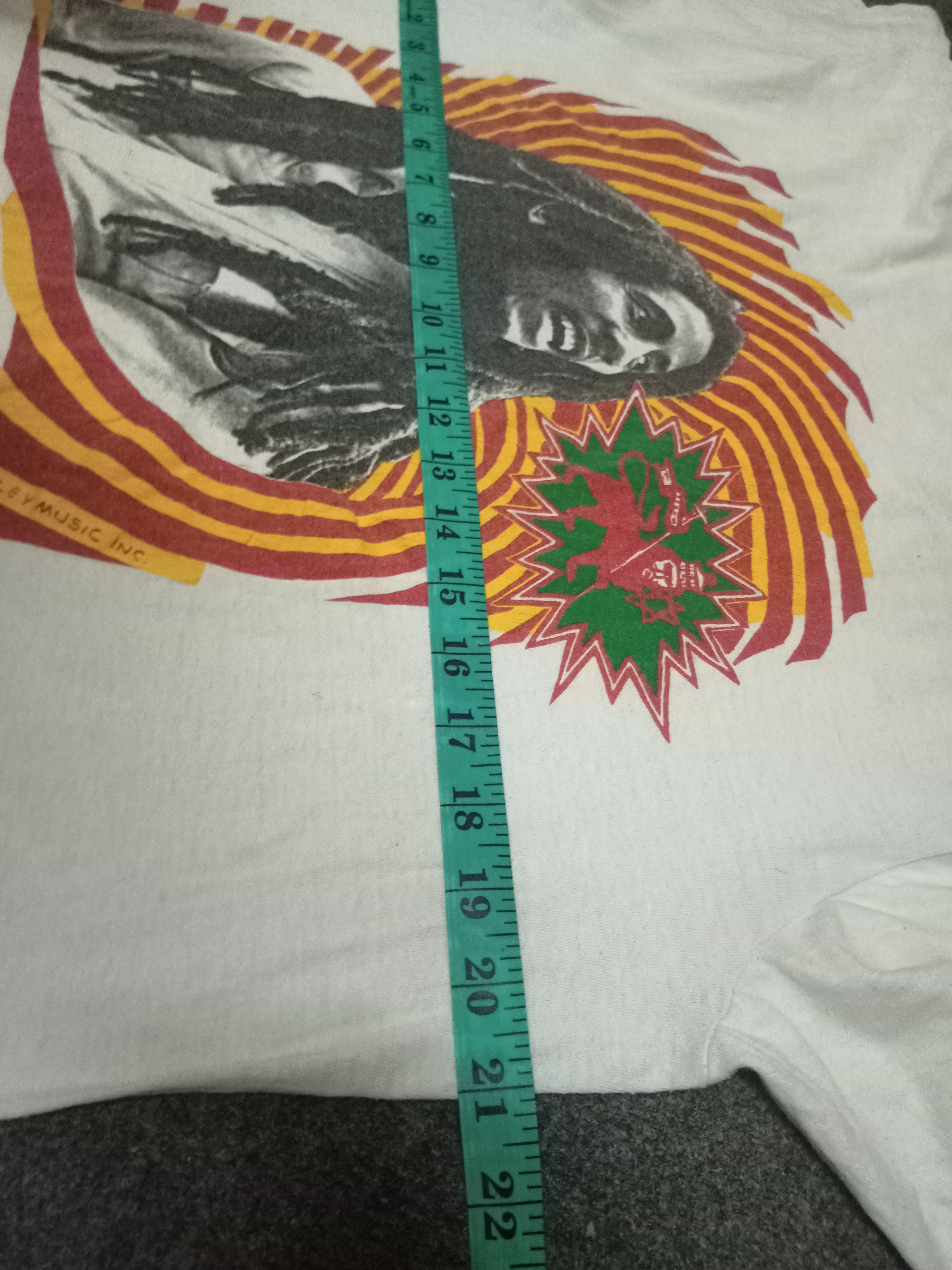 Bob Marley × Hanes × Vintage Vintage Rare 80s Bob Marley Tuff Gong Size US L / EU 52-54 / 3 - 3 Thumbnail