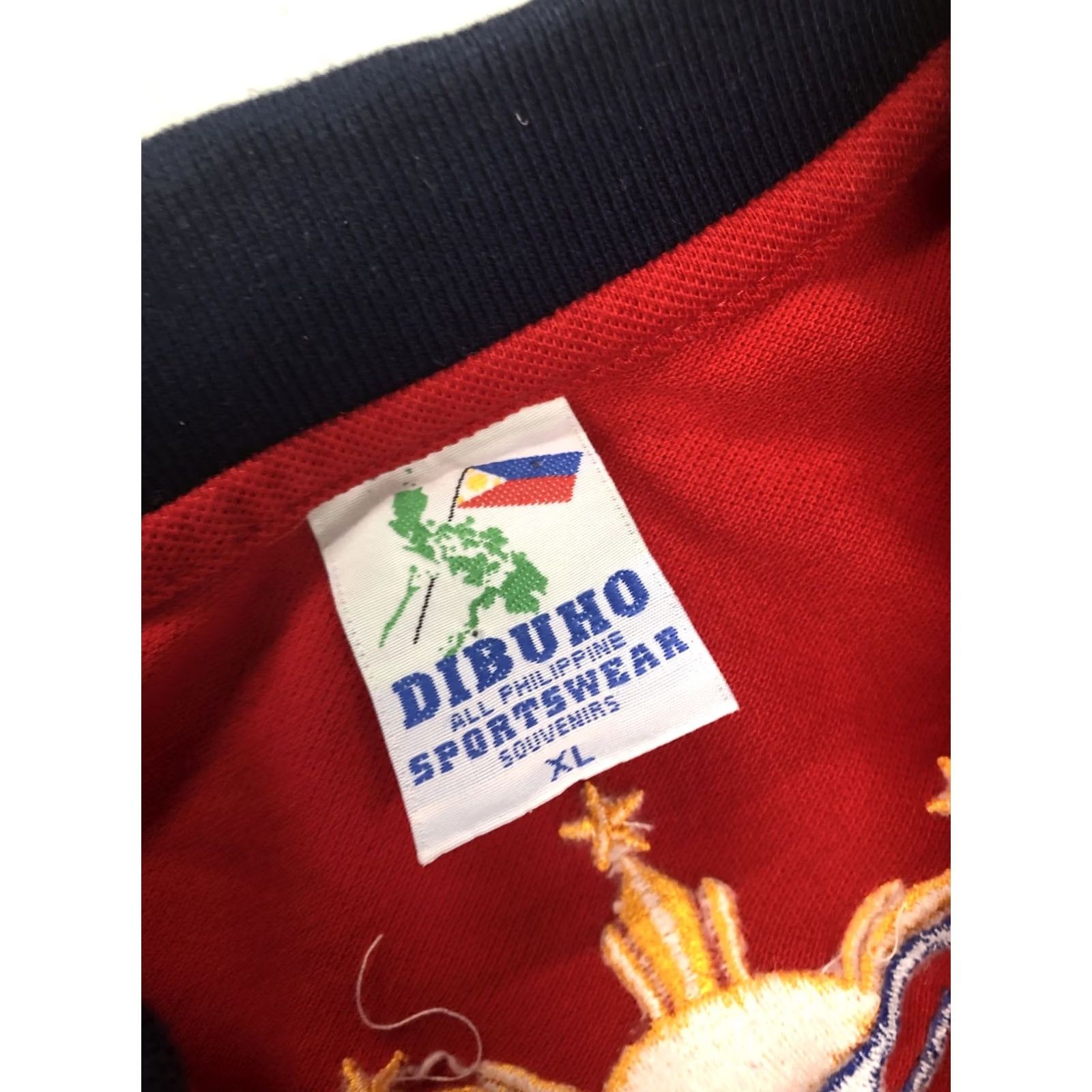 Vintage Dibuho Sportswear Polo Shirt Men XL Red Embroidered Philippines Solid Short Sleeve Collared Size US XL / EU 56 / 4 - 5 Thumbnail