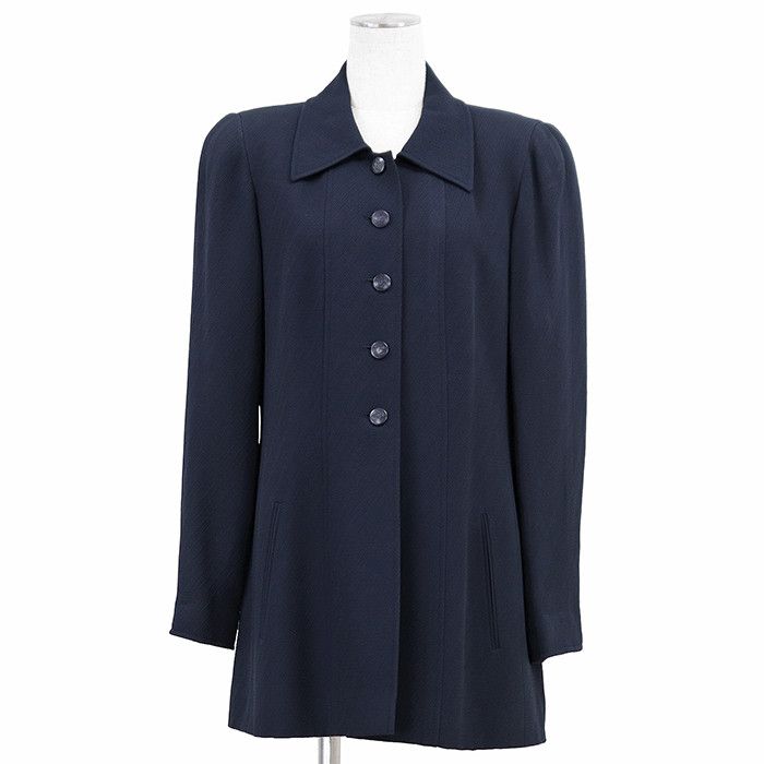 Chanel Chanel Chanel Acetate Rayon Coat Textile Outerwear 97C P08910 DUTY FREE for USA Size ONE SIZE - 1 Thumbnail