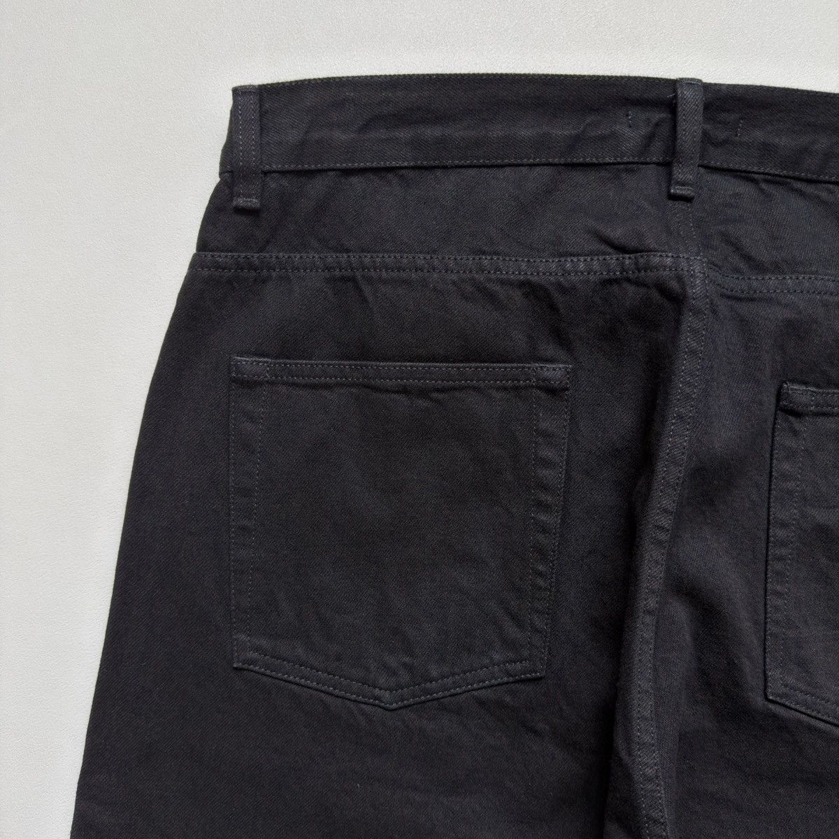 Our Legacy Washed Black Denim ‘Second Cut’ Jeans Size US 34 / EU 50 - 13 Thumbnail